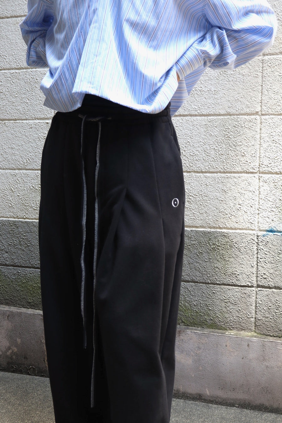 SHINYAKOZUKA  ORDINARY HOME BAGGY-4(BLACK)