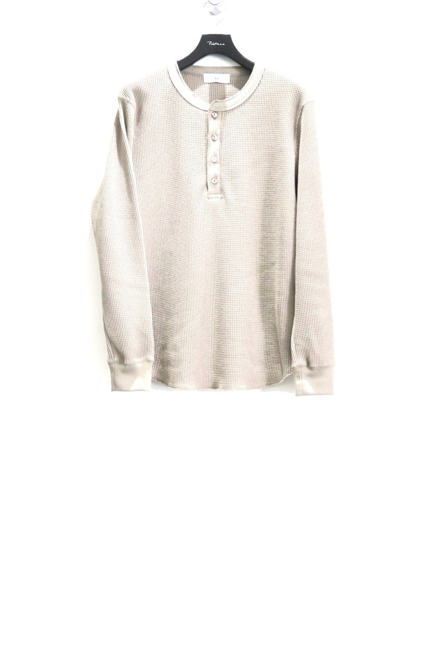 Urig（ウーリッヒ）の4B HENRYNECK WAFFLE LS GREIGE（ヘンリーネック 