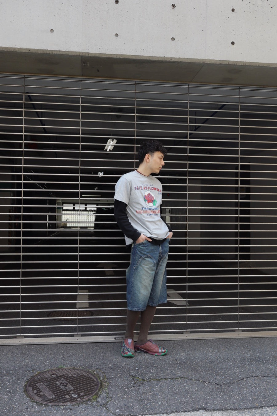 FAF(エフエーエフ)のLabel Tee GRAYの通販｜PALETTE art aliveの