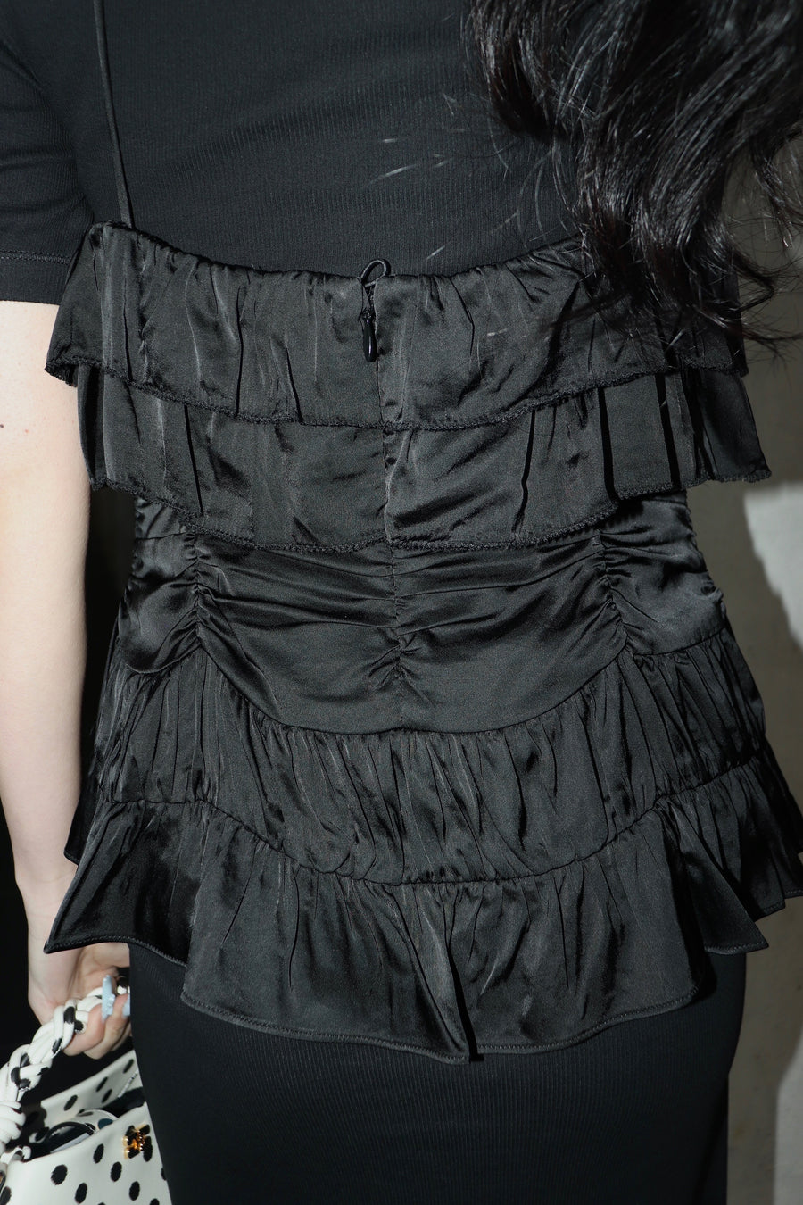 GANNI  Solid Satin Slip Top