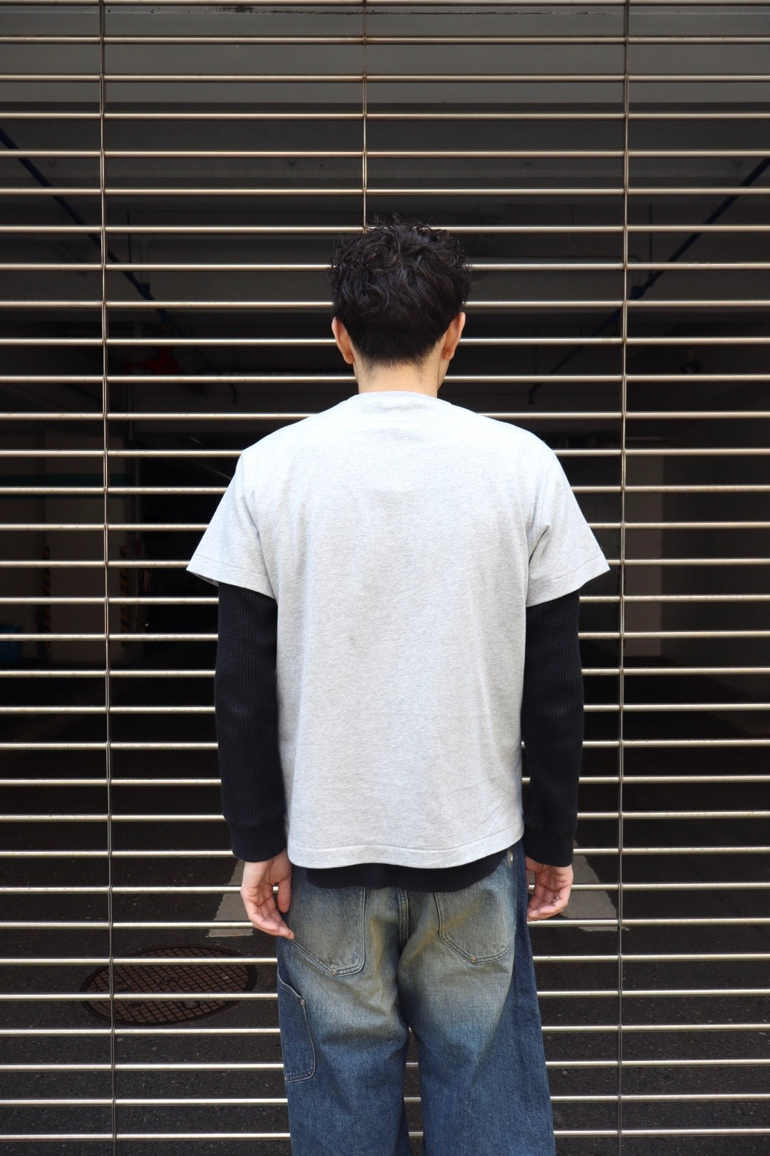FAF(エフエーエフ)のLabel Tee GRAYの通販｜PALETTE art aliveの