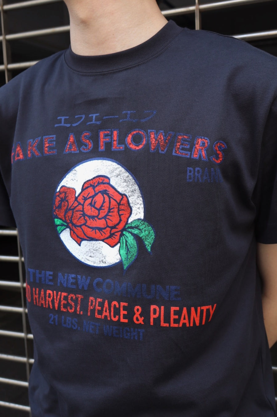 FAF(エフエーエフ)のLabel Tee BLACKの通販｜PALETTE art aliveの