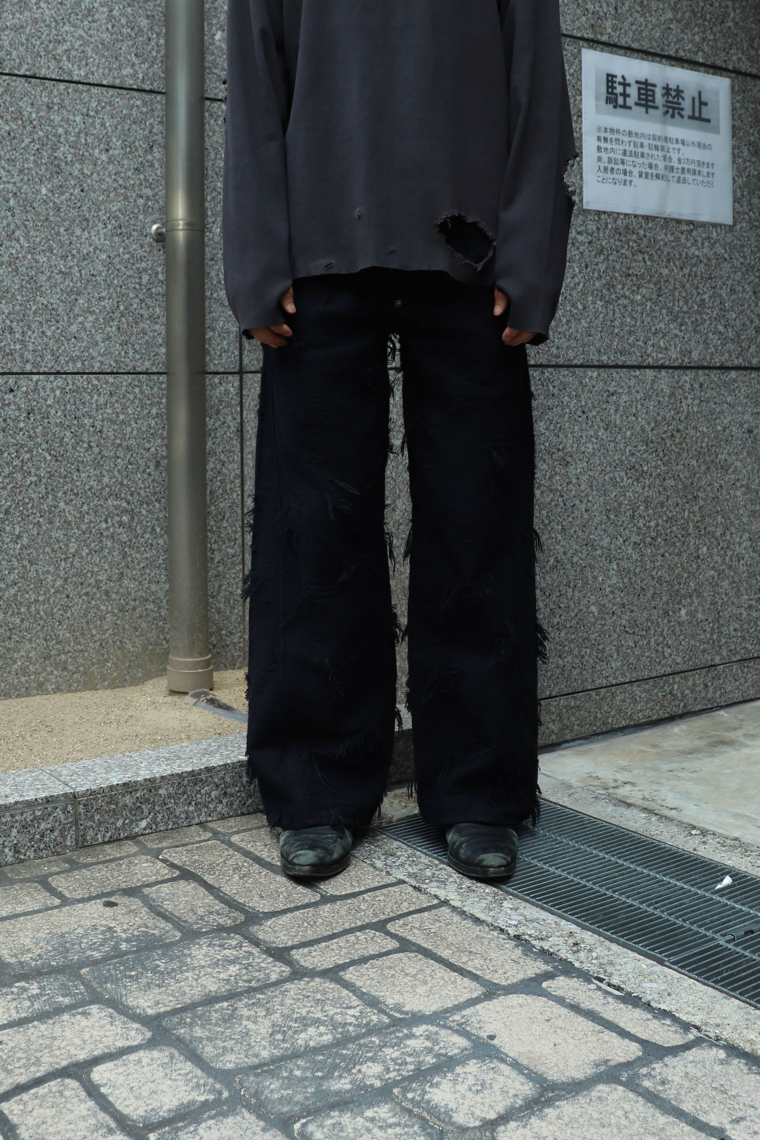 ー］Minus(マイナス)のTwist Seam Lot.20603T Boro Crust(パンツ)の