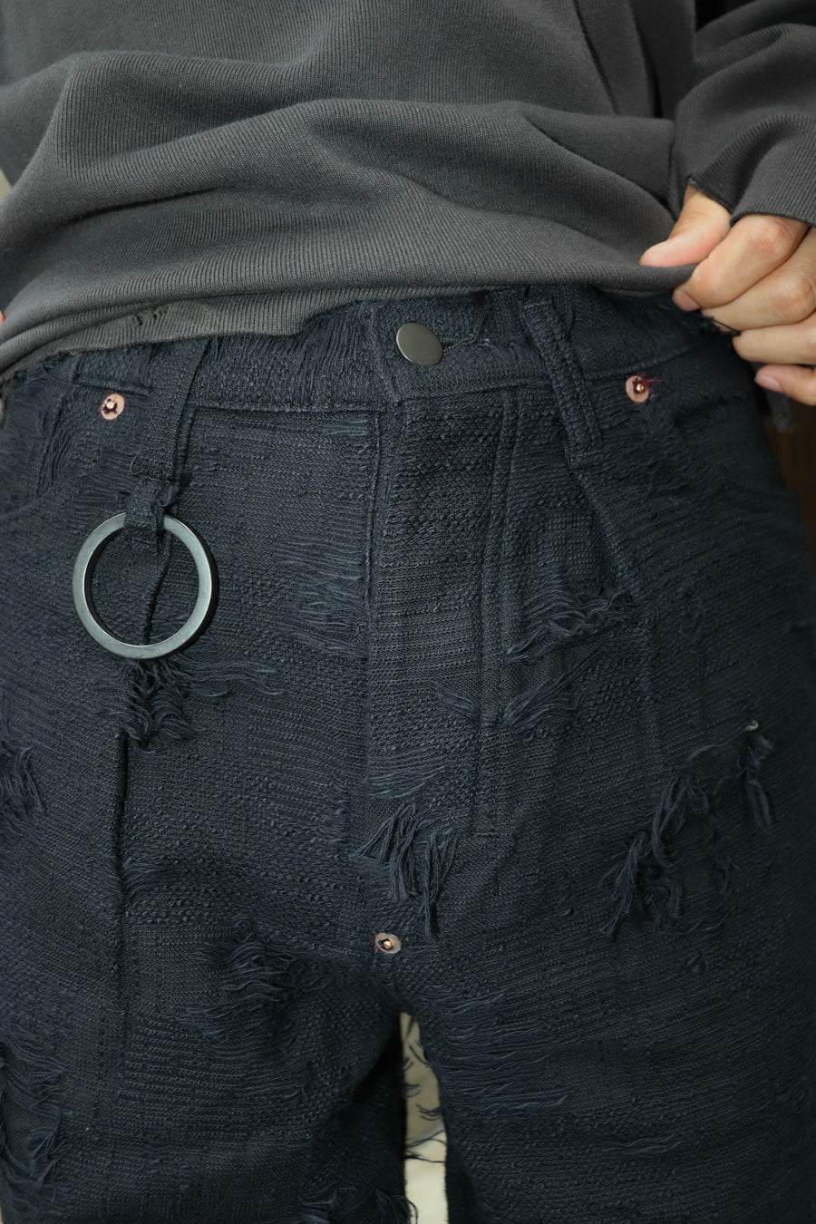 MINUS  Twist Seam Lot.20603T Boro Crust