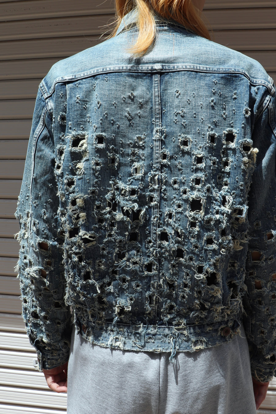 SUGARHILL  CRASHED MODERN DENIM JACKET