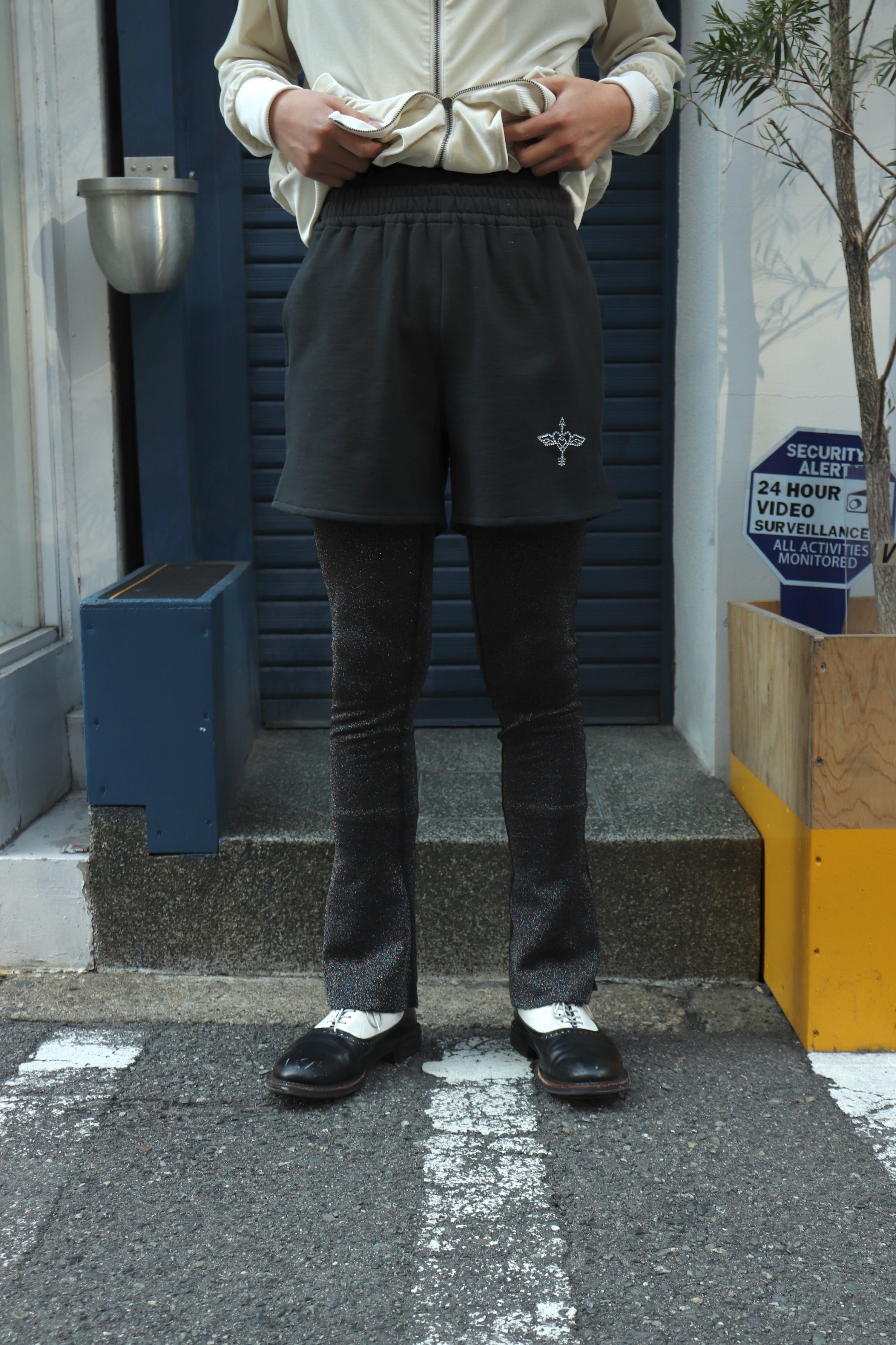 MASU(エムエーエスユー)のSWEAT SHORTS BLACKの通販｜PALETTE art
