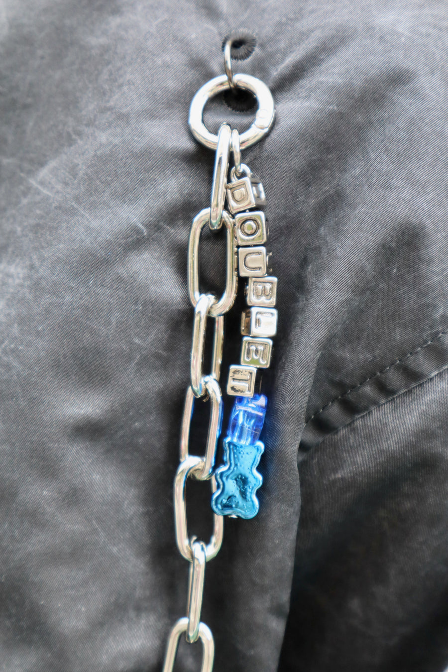 doublet  KEY CHAIN DECORATED BOMBER JACKET