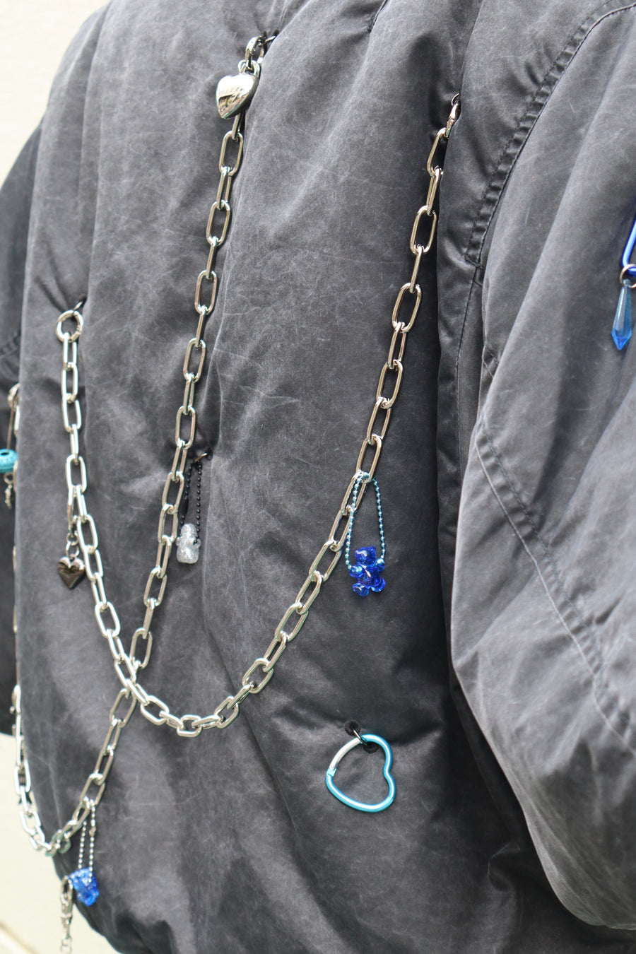 doublet  KEY CHAIN DECORATED BOMBER JACKET