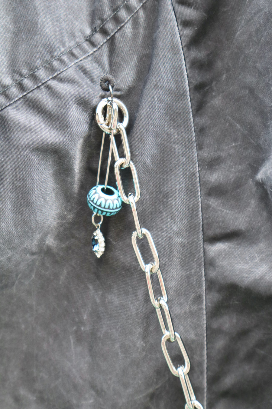 doublet  KEY CHAIN DECORATED BOMBER JACKET