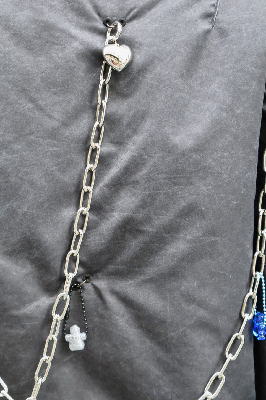 doublet  KEY CHAIN DECORATED BOMBER JACKET