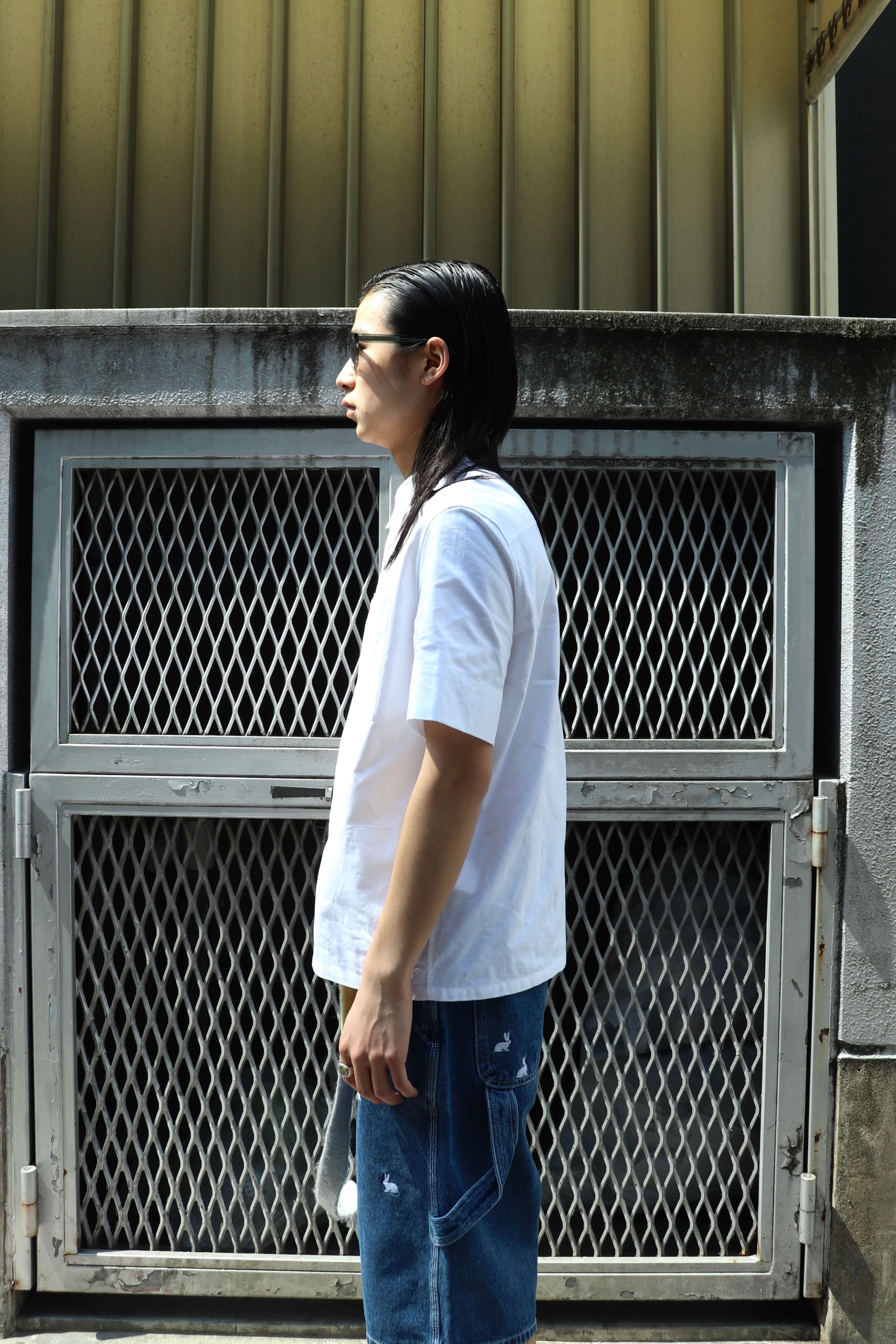 MASU(エムエーエスユー)のANGEL HALF SLEEVE SHIRT WHITEの通販