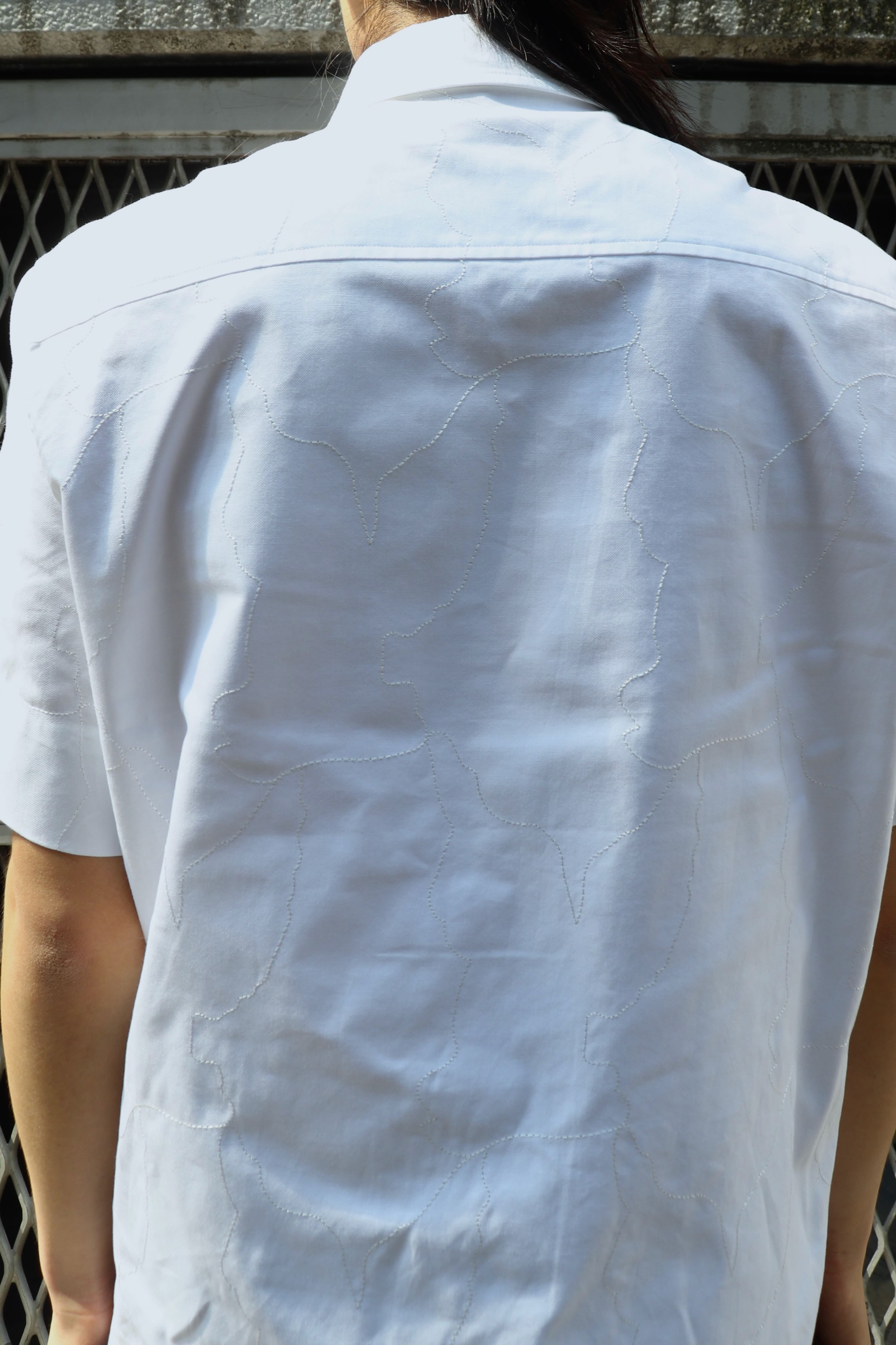 トップス MASU ANGEL HALF SLEEVE SHIRT(SAX) MASU(エムエーエスユー)のANGEL HALF SLEEVE SHIRT SAXの通販