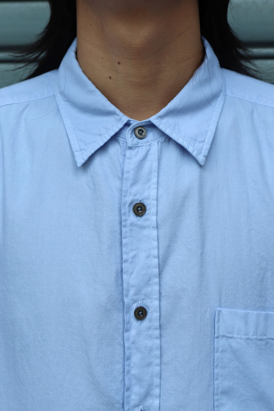 soe  Garment Dyed Dad Shirts(SAX)