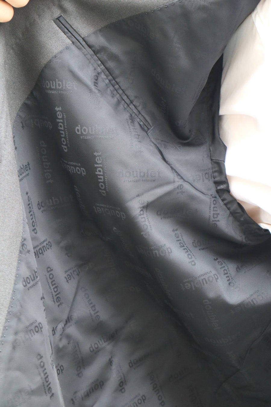 doublet  EMBROIDERED CHAIN TAILORED JACKET