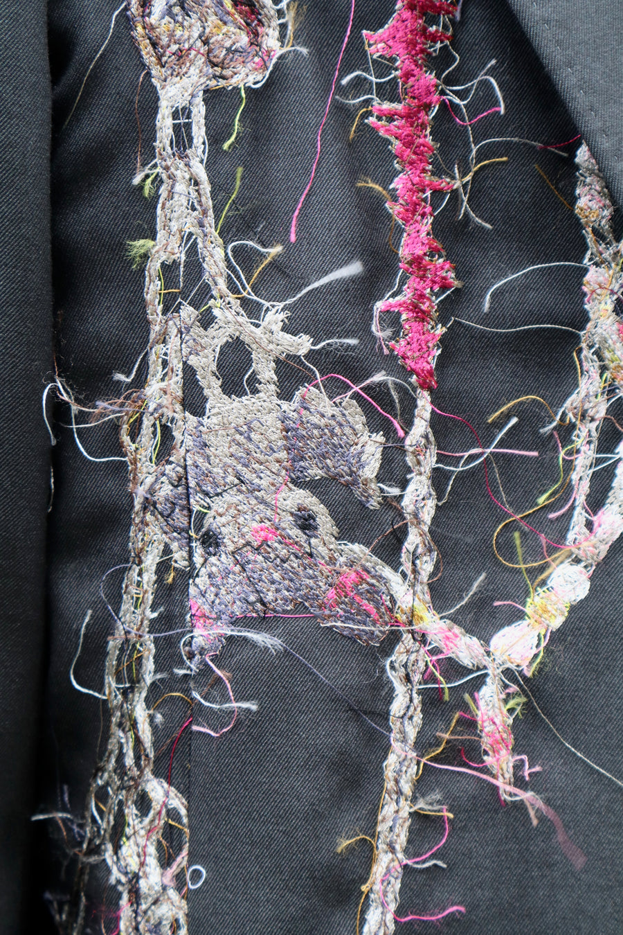 doublet  EMBROIDERED CHAIN TAILORED JACKET