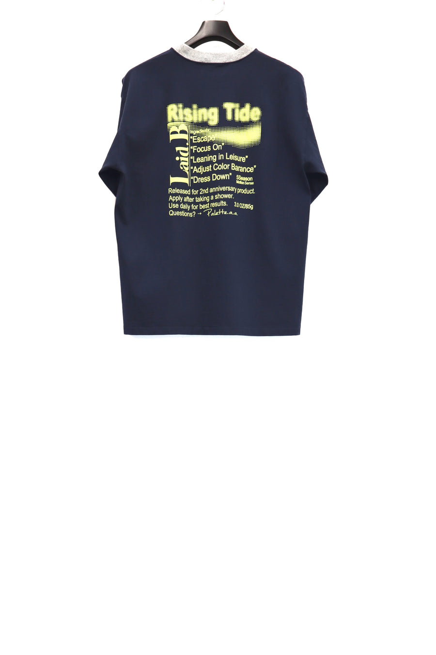 Laid.B  “Exclusive”Rising tide T-Shirt(NAVY)