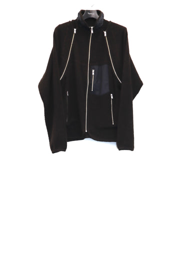 SUGARHILL  BOA ZIP JACKET(DARK BROWN)