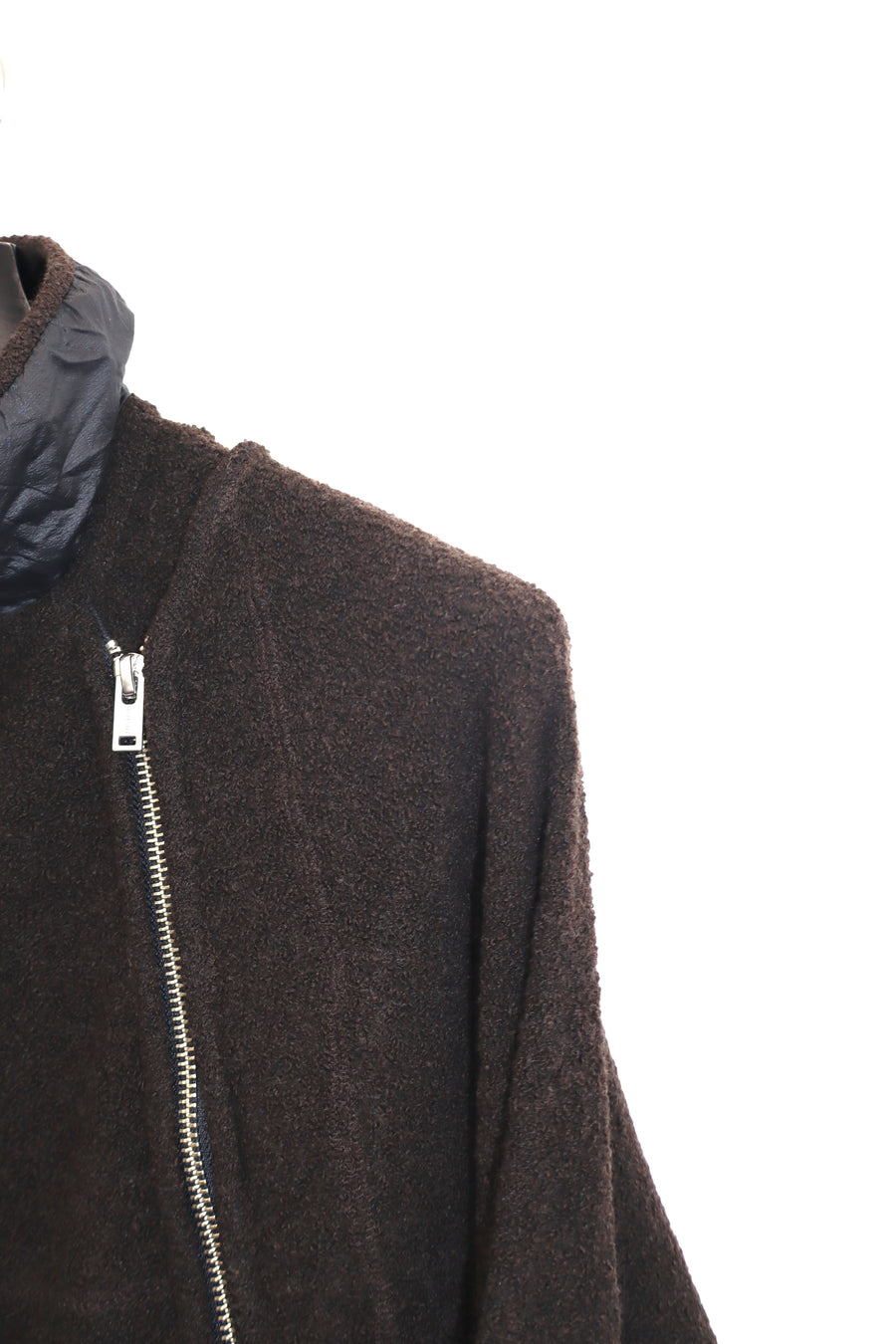SUGARHILL  BOA ZIP JACKET(DARK BROWN)