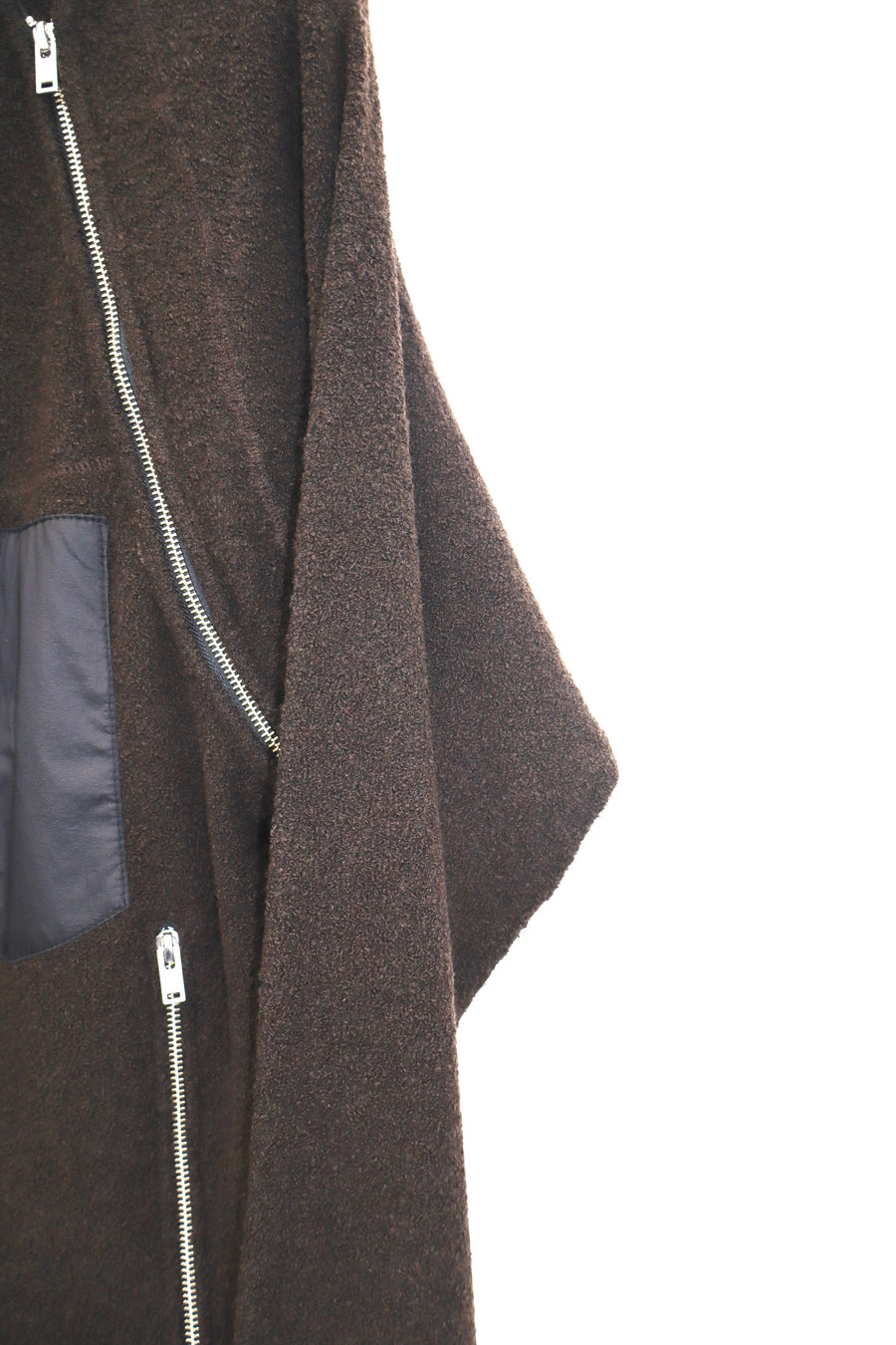 SUGARHILL  BOA ZIP JACKET(DARK BROWN)