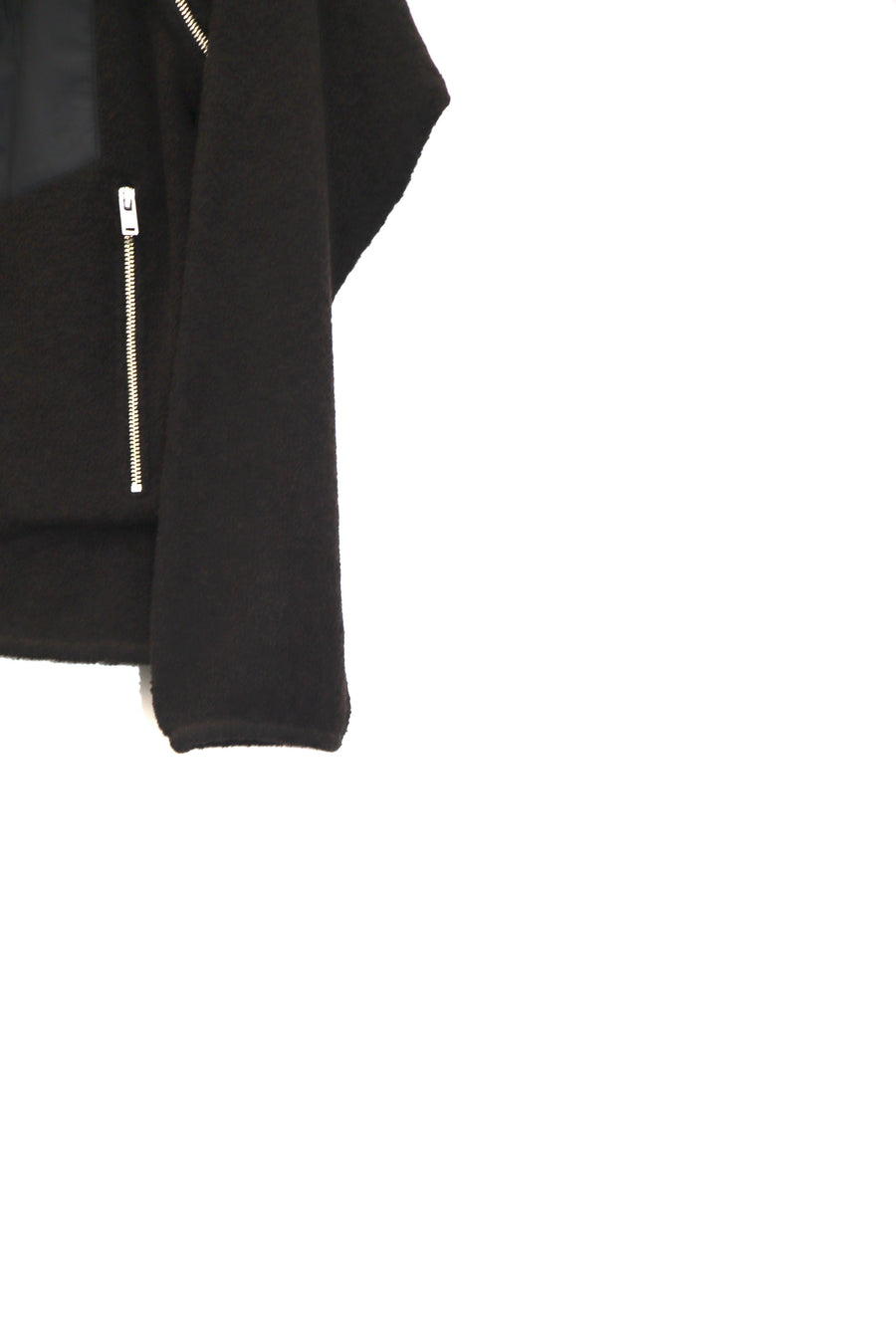 SUGARHILL  BOA ZIP JACKET(DARK BROWN)