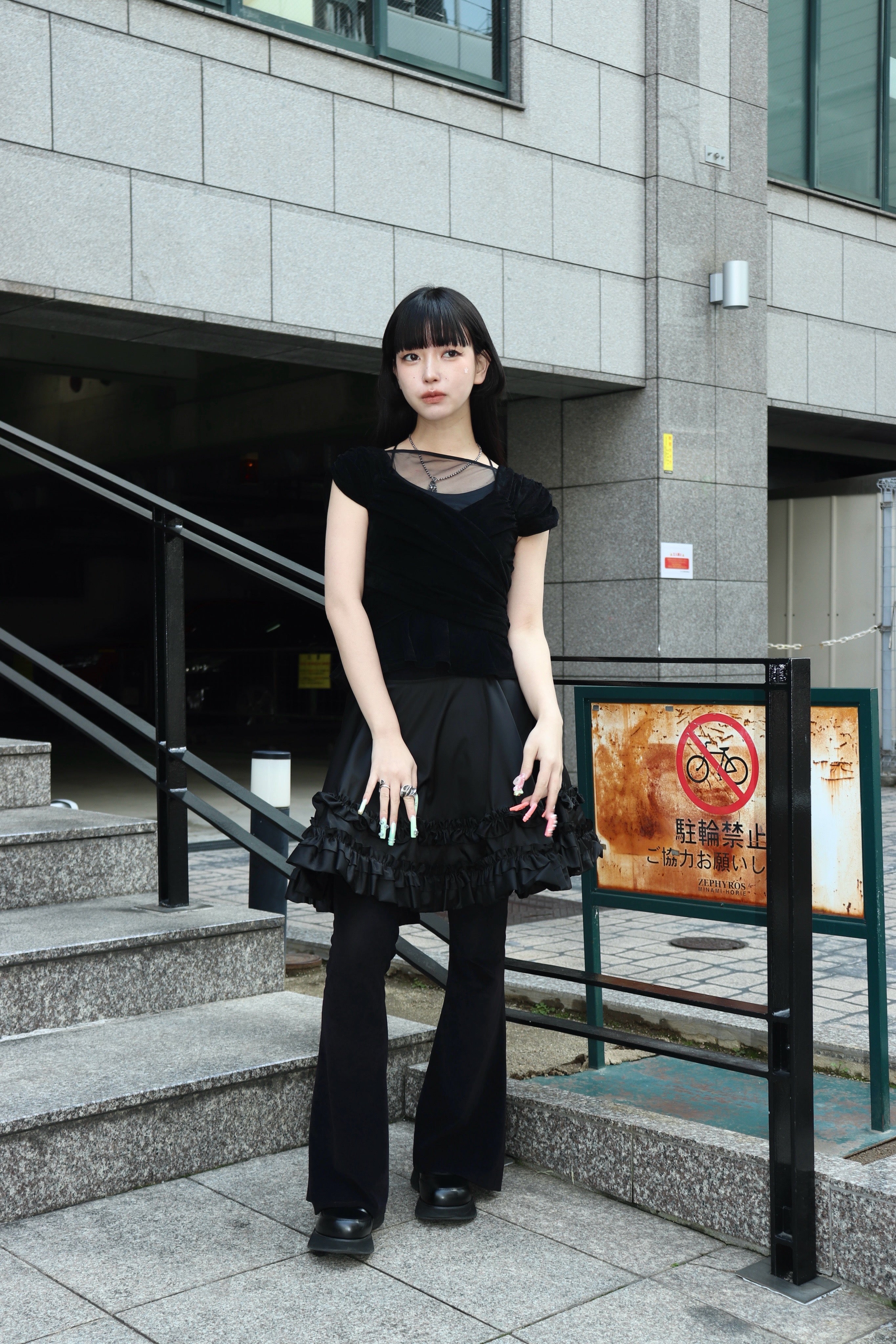 FETICO(フェティコ)のVELVET TULLE GATHERED TOPの通販｜PALETTE art