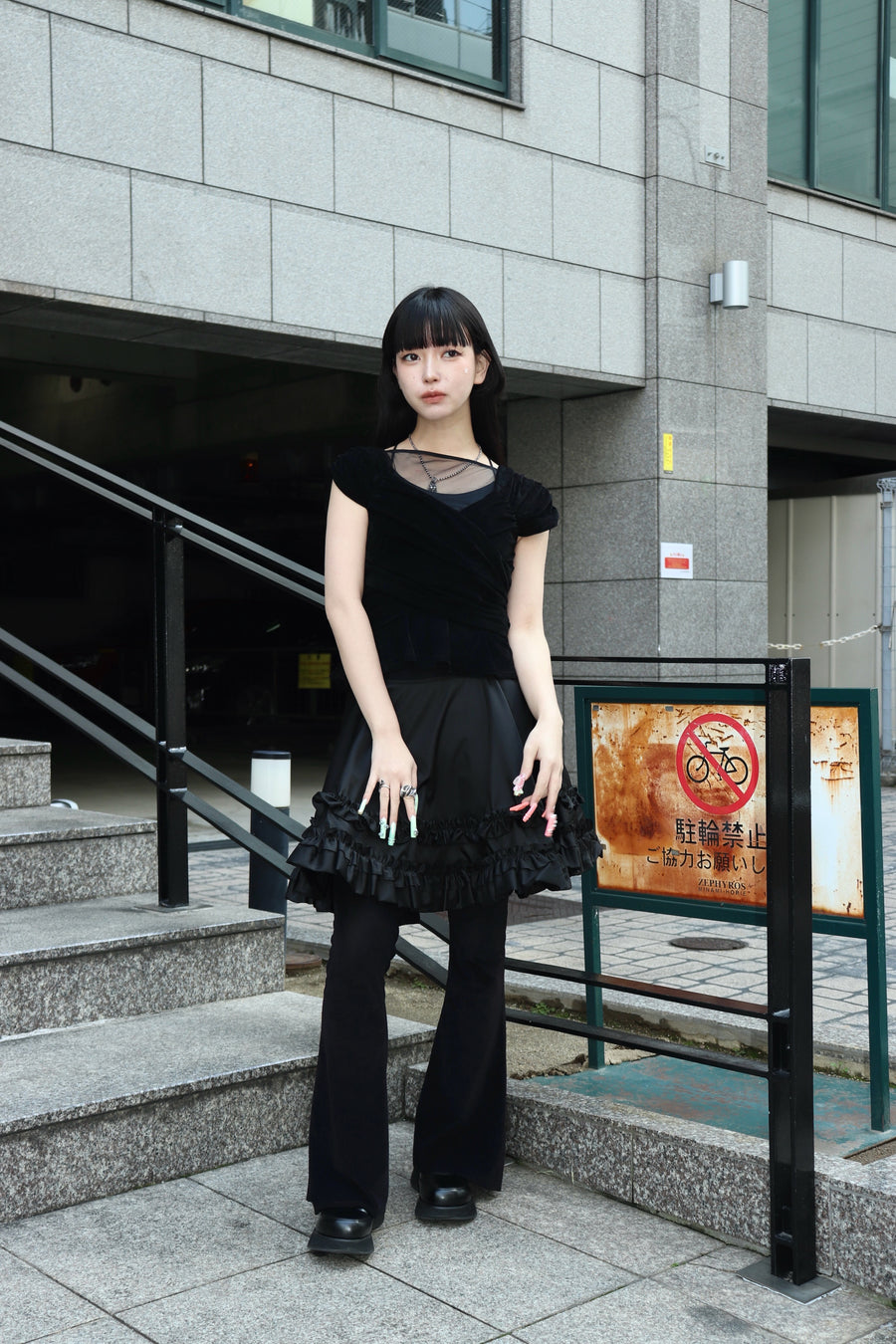 トップス FETICO ROSE VELVET TULLE SHIRRING TOP FETICO（フェティコ）公式通販｜THE TOKYO（ザトウキョウ）ONLINE