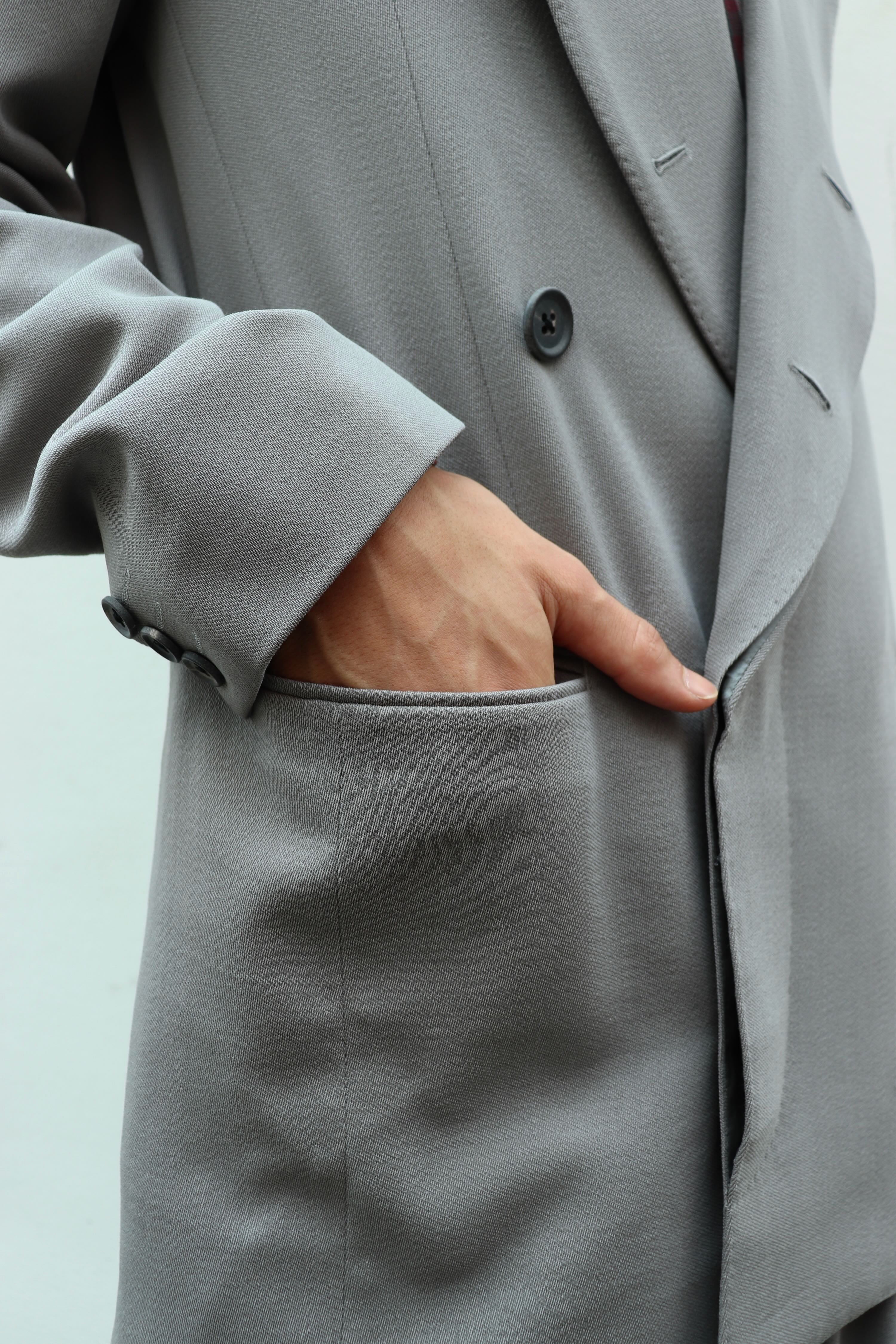SOSHIOTSUKI(ソウシオオツキ)のOPEN PLACKET JACKET KERSEY GRAYの通販