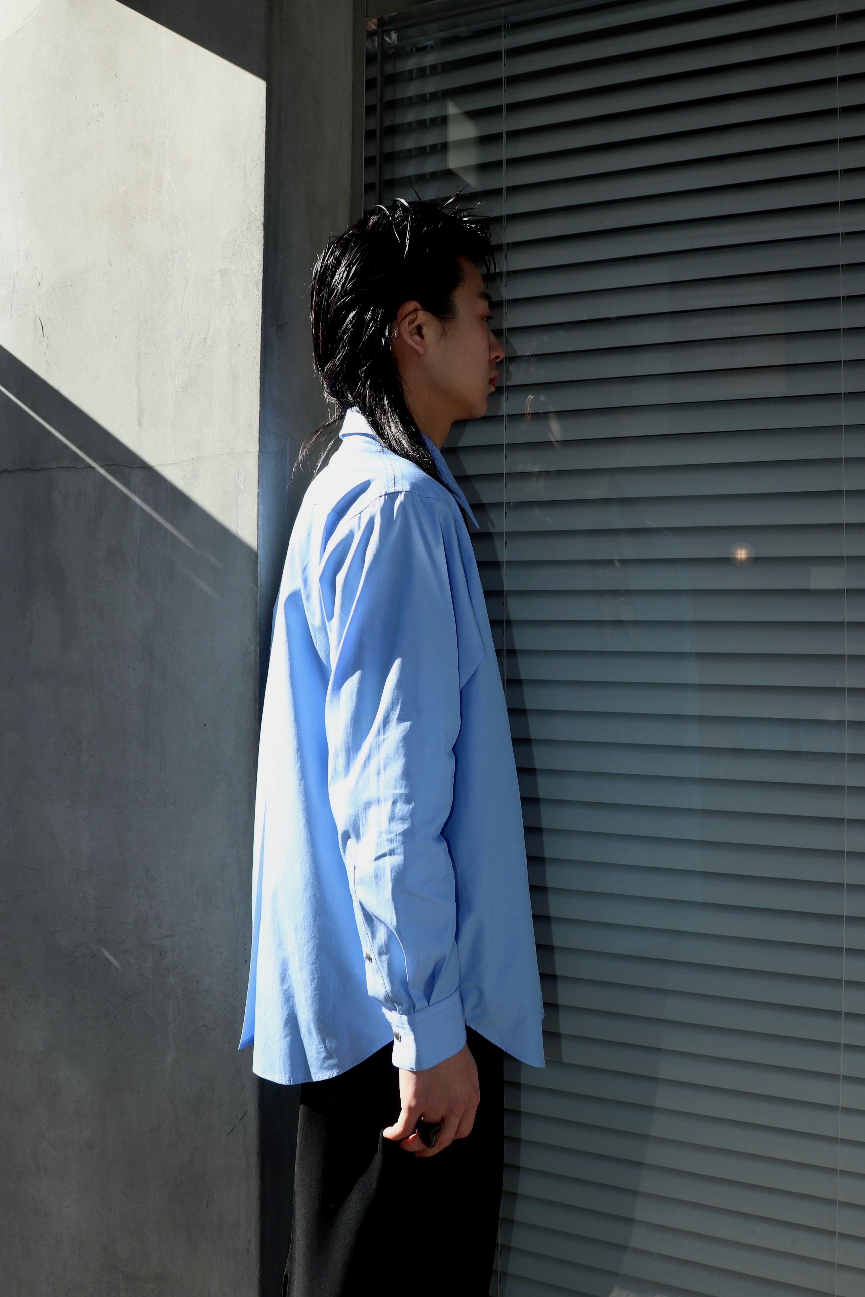 TOGA TOO(トーガ トゥー)のTypewriter western shirt L.BLUEの通販