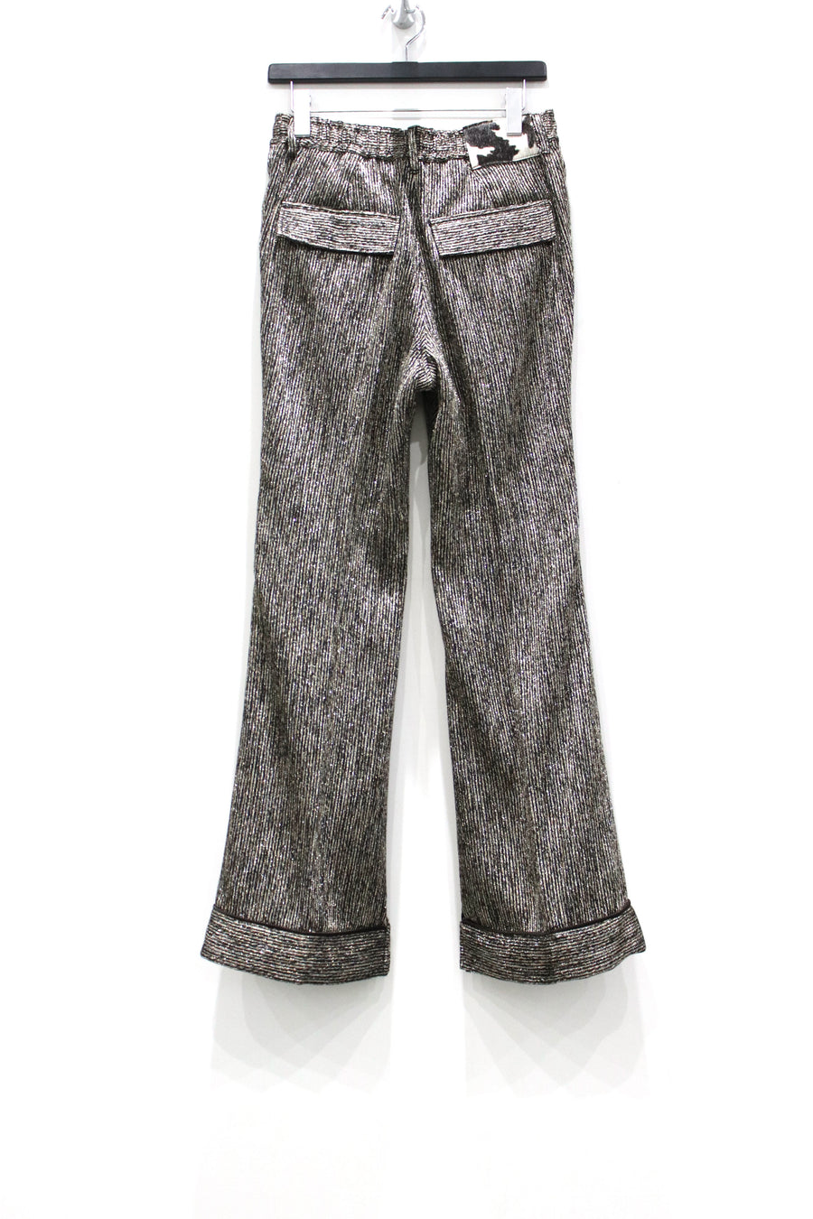 BED j.w. FORD  Glitter Flare Pants(SILVER)