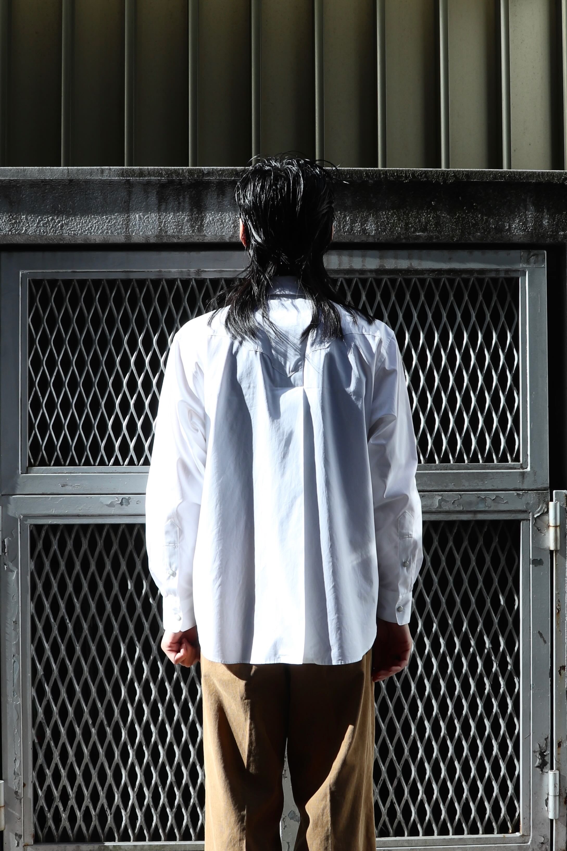 【TOGA/トーガ】Cotton typewriter shirt TOGA ARCHIVES Cotton Typewriter Shirt - Light Blue | TheRoom