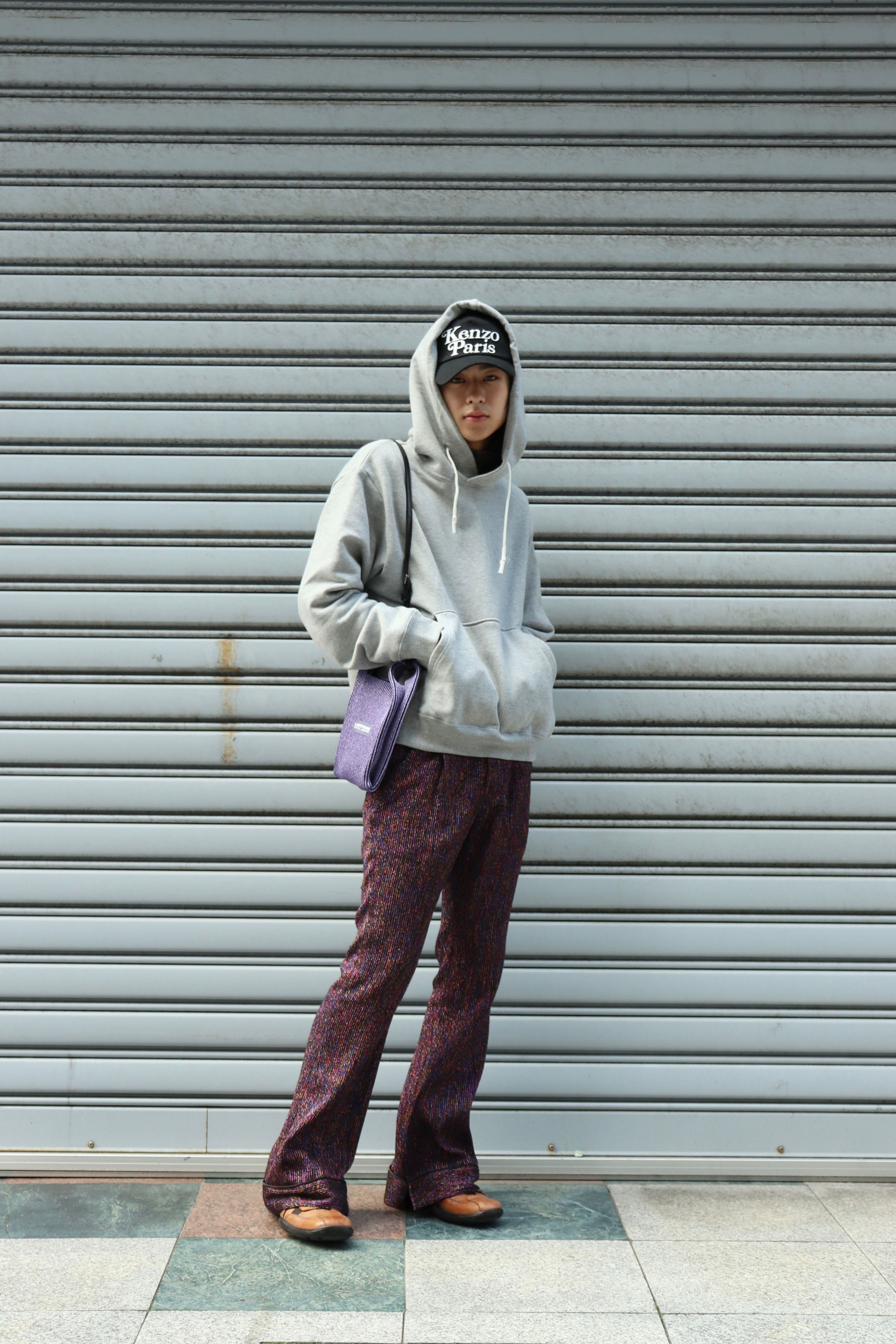 TOGA VIRILIS(トーガ ビリリース)のHole sweat hoodie GRAYの通販