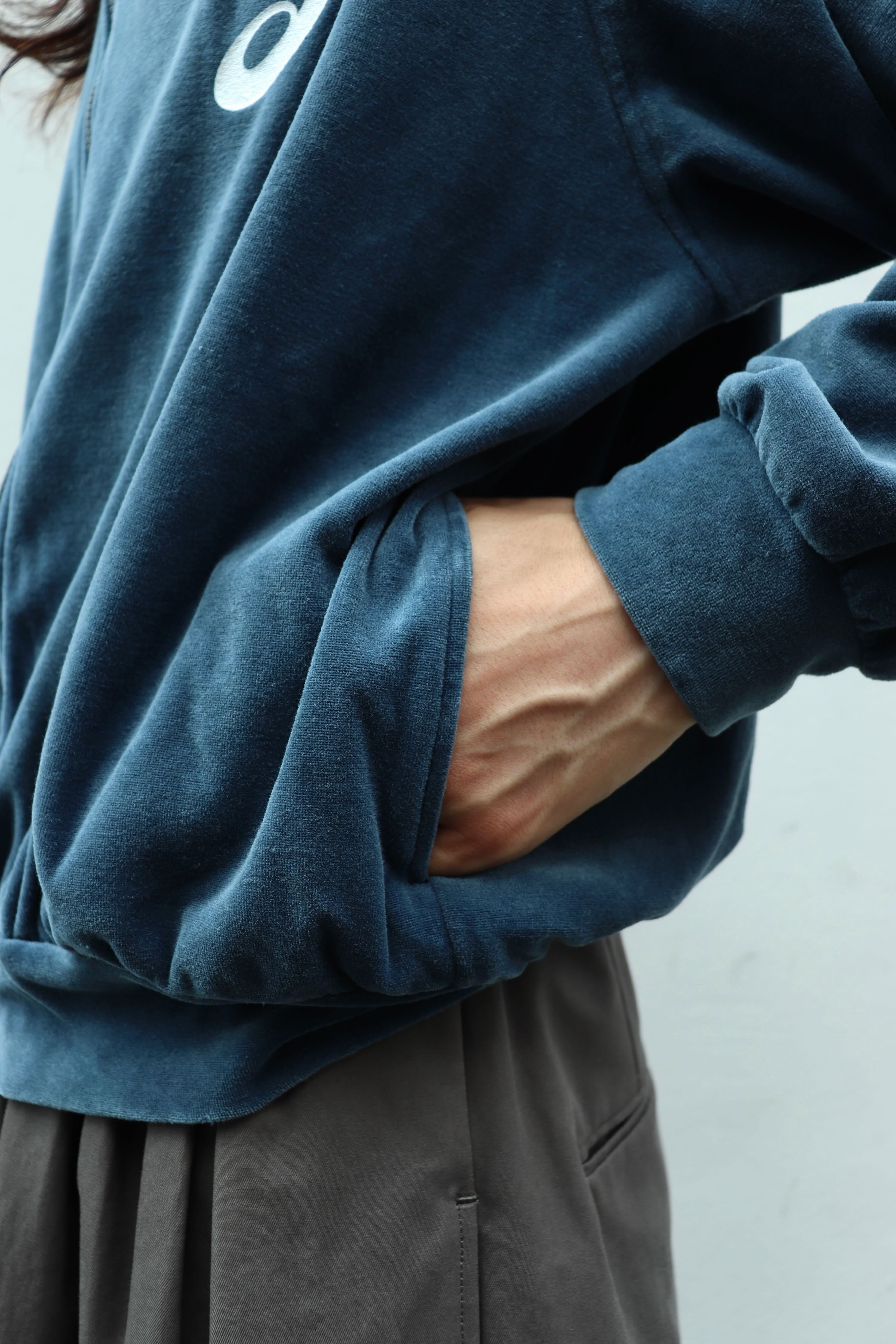 SOSHIOTSUKI(ソウシオオツキ)のVINTAGE VELVET TRACK JACKETの通販