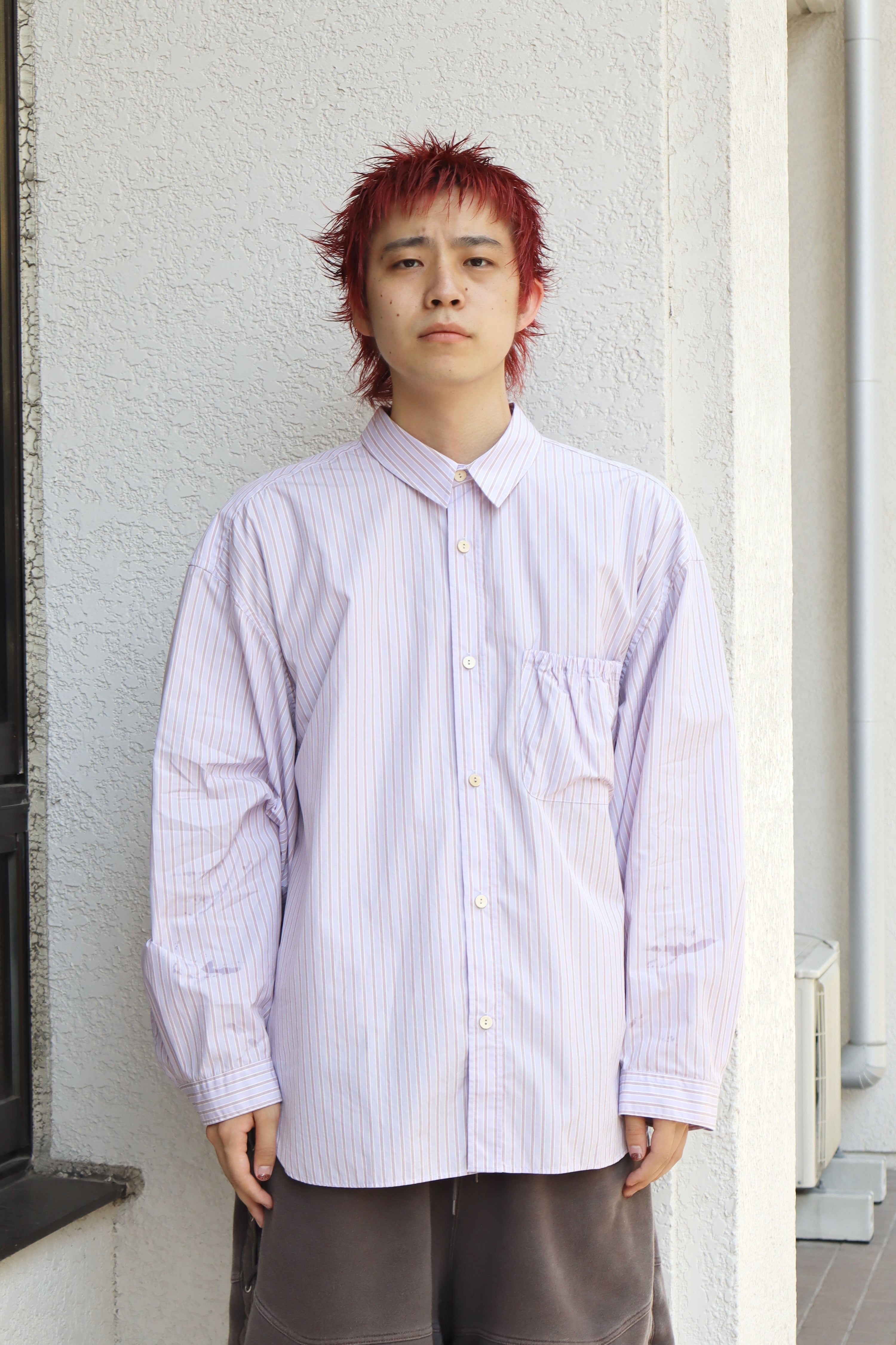 refomed(リフォメッド)のWRIST PATCH WIDE SHIRT