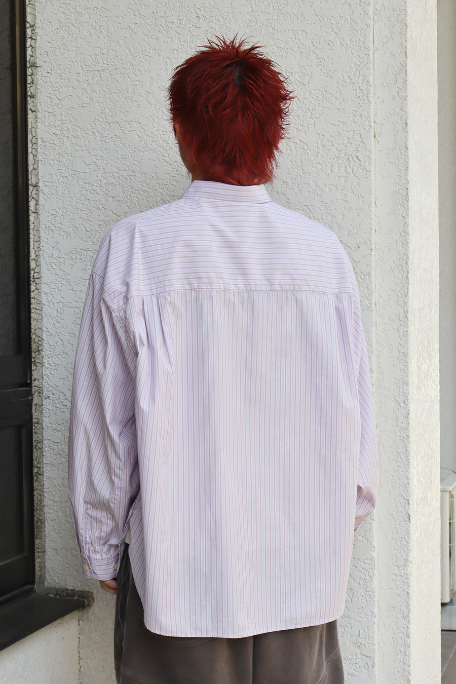 refomed  WRIST PATCH WIDE SHIRT
