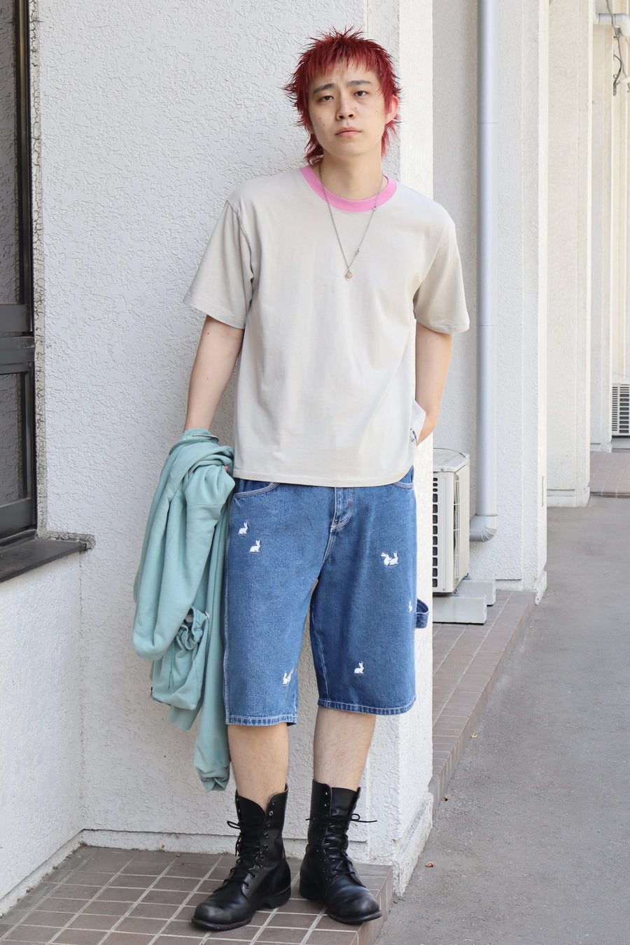 Laid.B  “Exclusive”Rising tide T-Shirt(BEIGE)