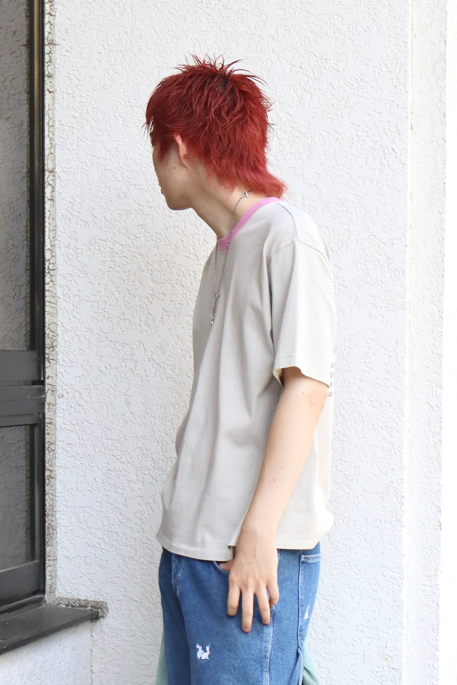 Laid.B  “Exclusive”Rising tide T-Shirt(BEIGE)