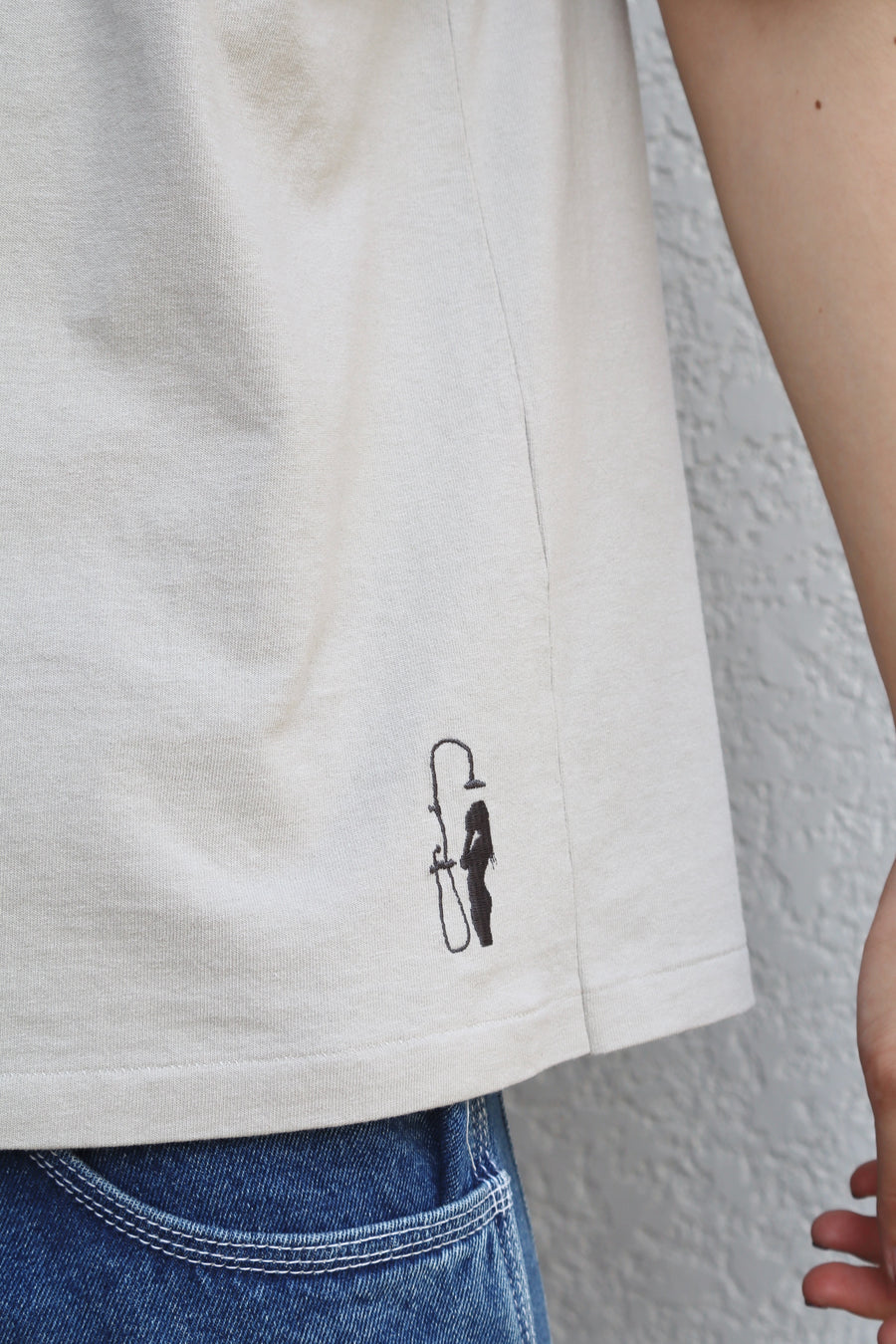 Laid.B  “Exclusive”Rising tide T-Shirt(BEIGE)