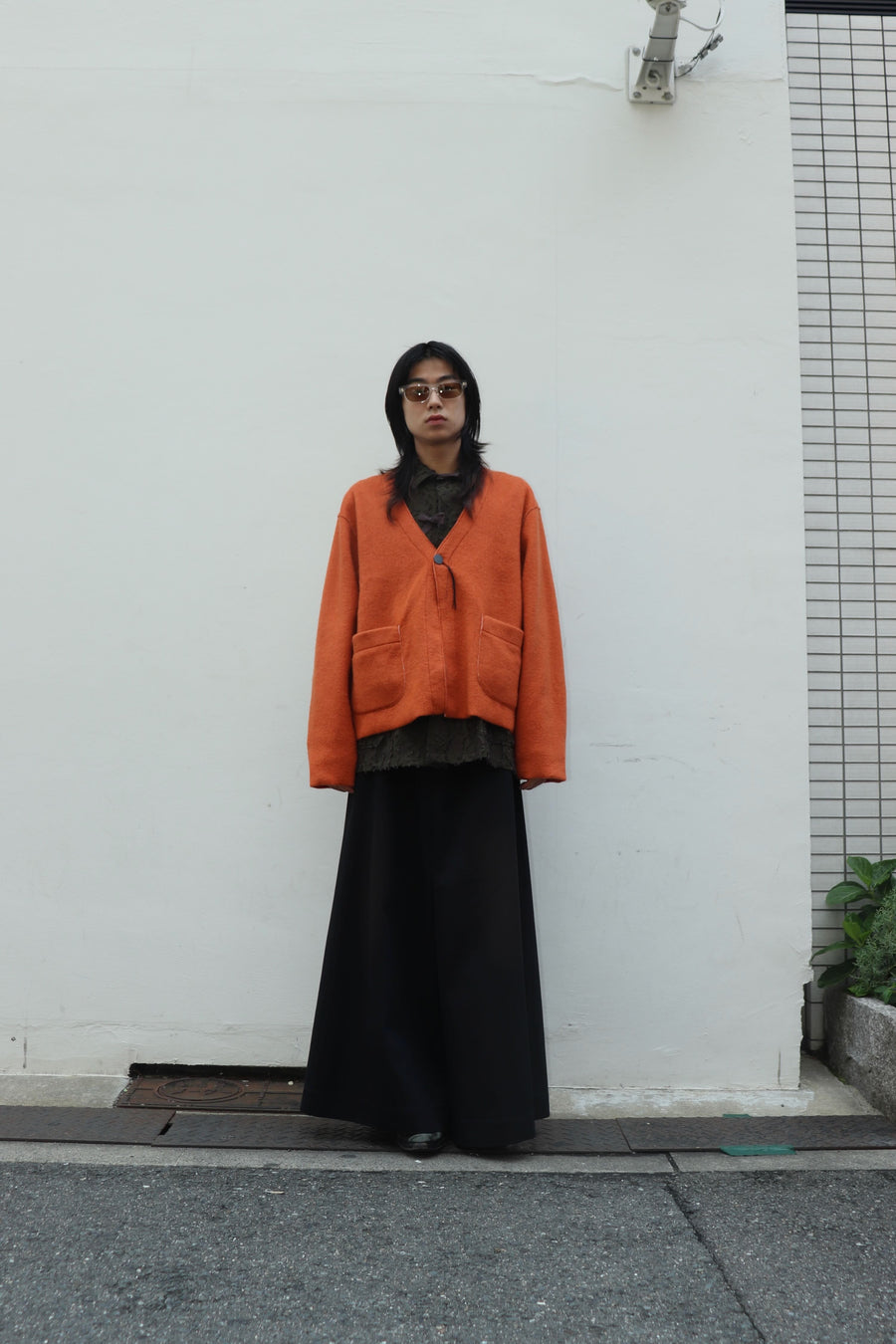 ［ー］MINUS  2025aw Cut Off 1B Cardigan(EXISTENCE)