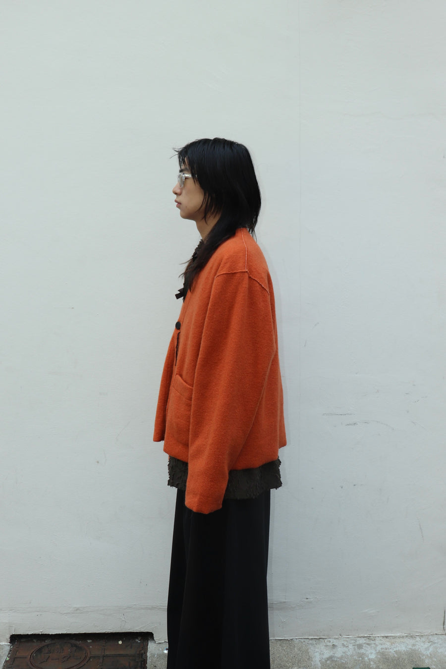［ー］MINUS  2025aw Cut Off 1B Cardigan(EXISTENCE)