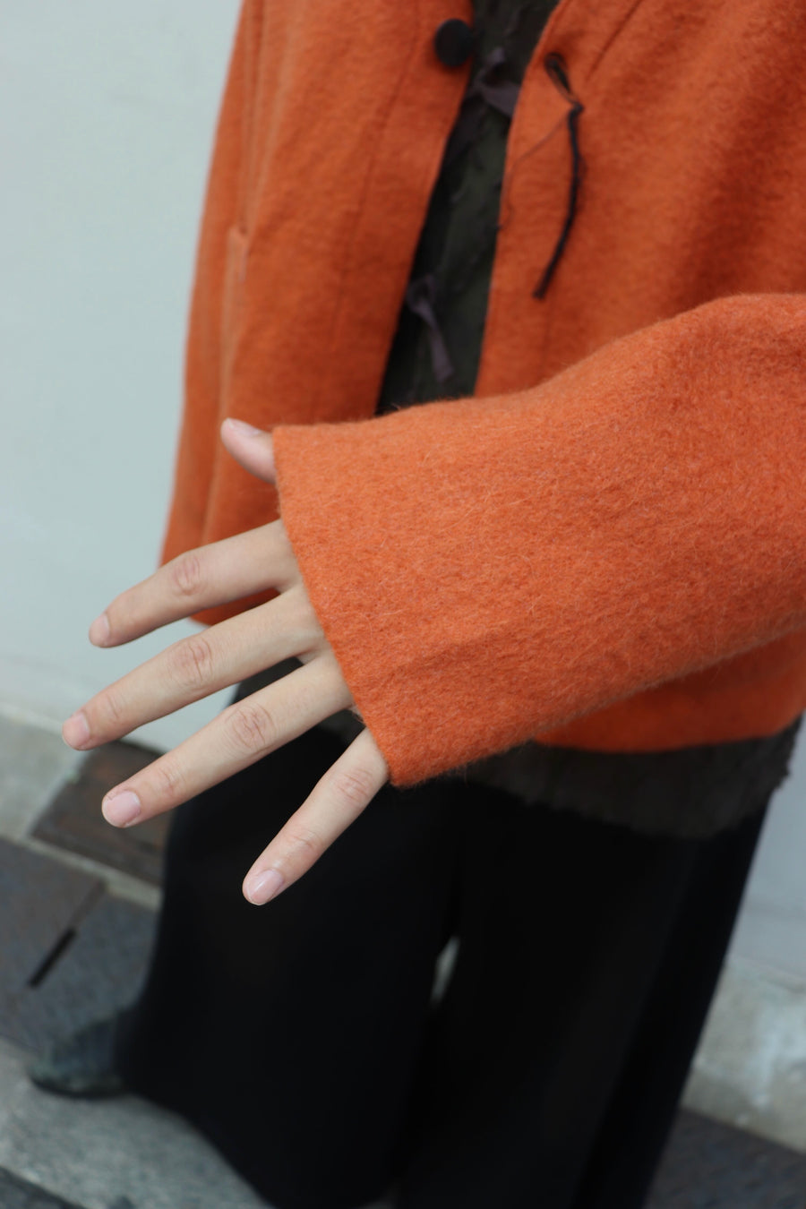 ［ー］MINUS  2025aw Cut Off 1B Cardigan(EXISTENCE)