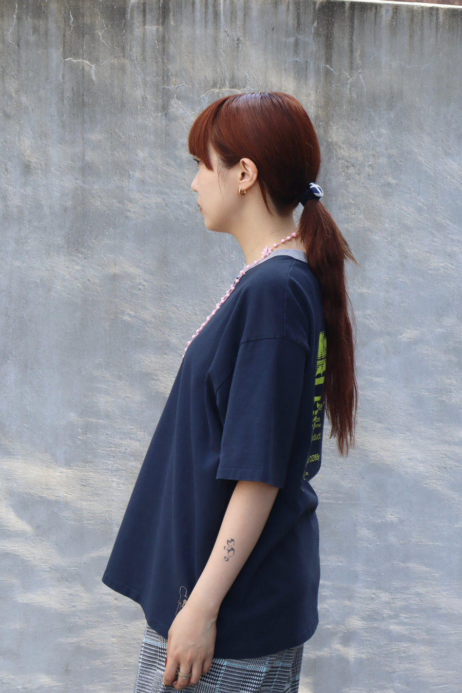 Laid.B  “Exclusive”Rising tide T-Shirt(NAVY)