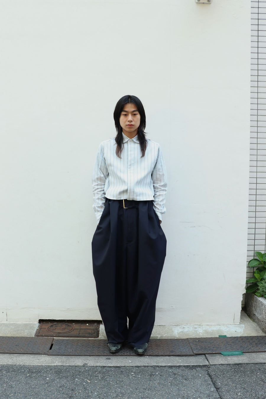 TOGA  Wool mohair wide pants