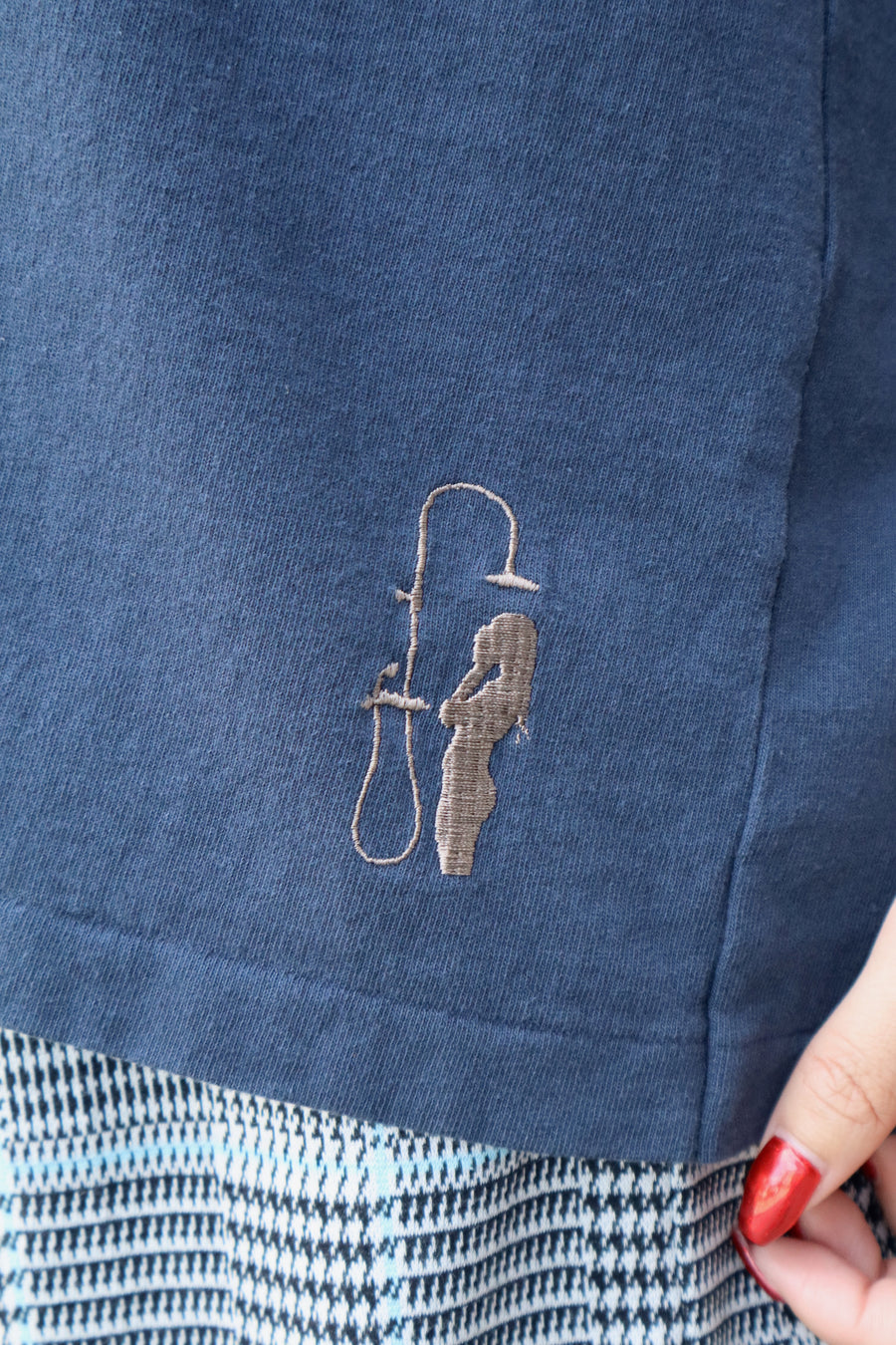 Laid.B  “Exclusive”Rising tide T-Shirt(NAVY)