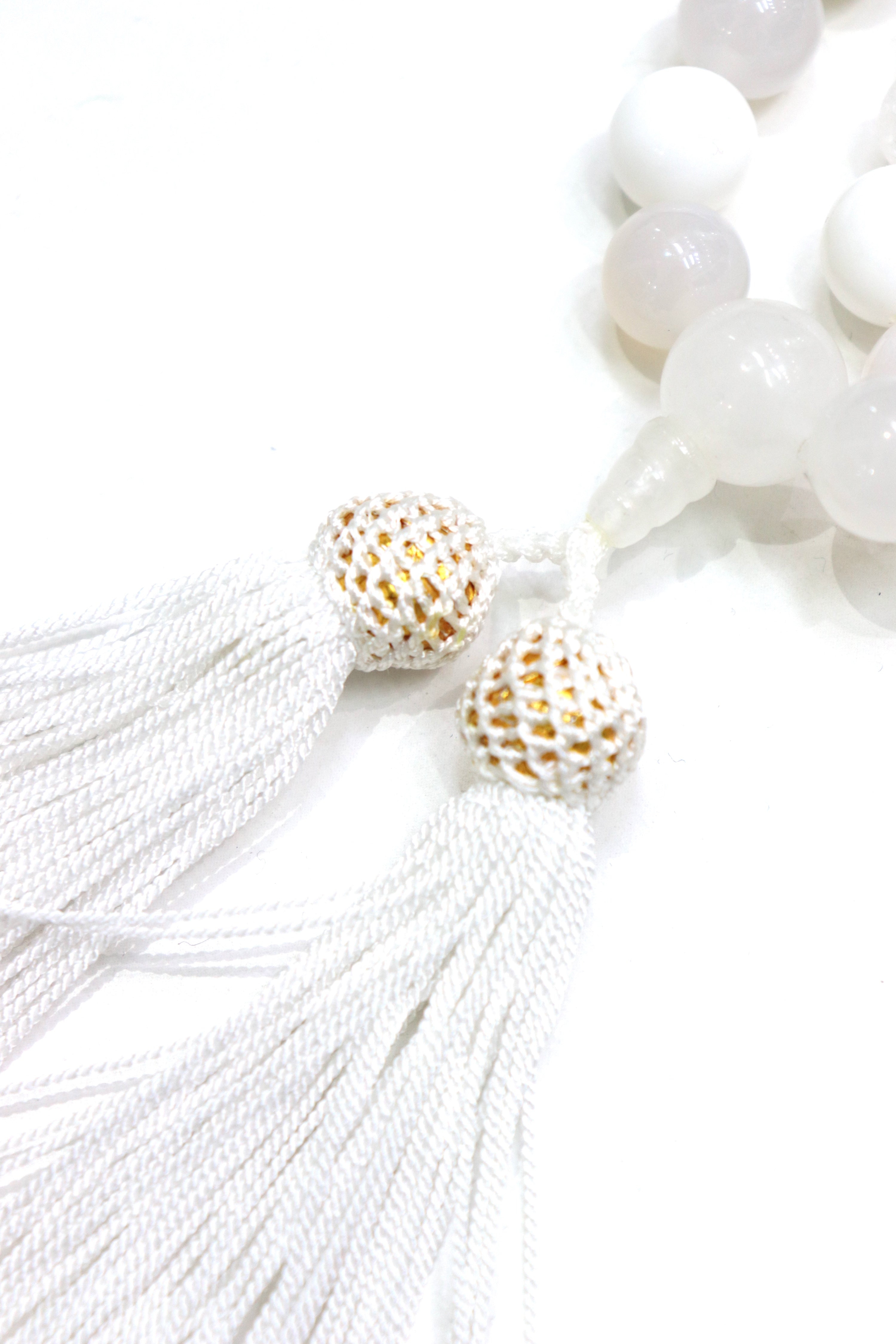 SOSHIOTSUKI(ソウシオオツキ)のDOUBLE JUZU BRACELET WHITE-2の通販