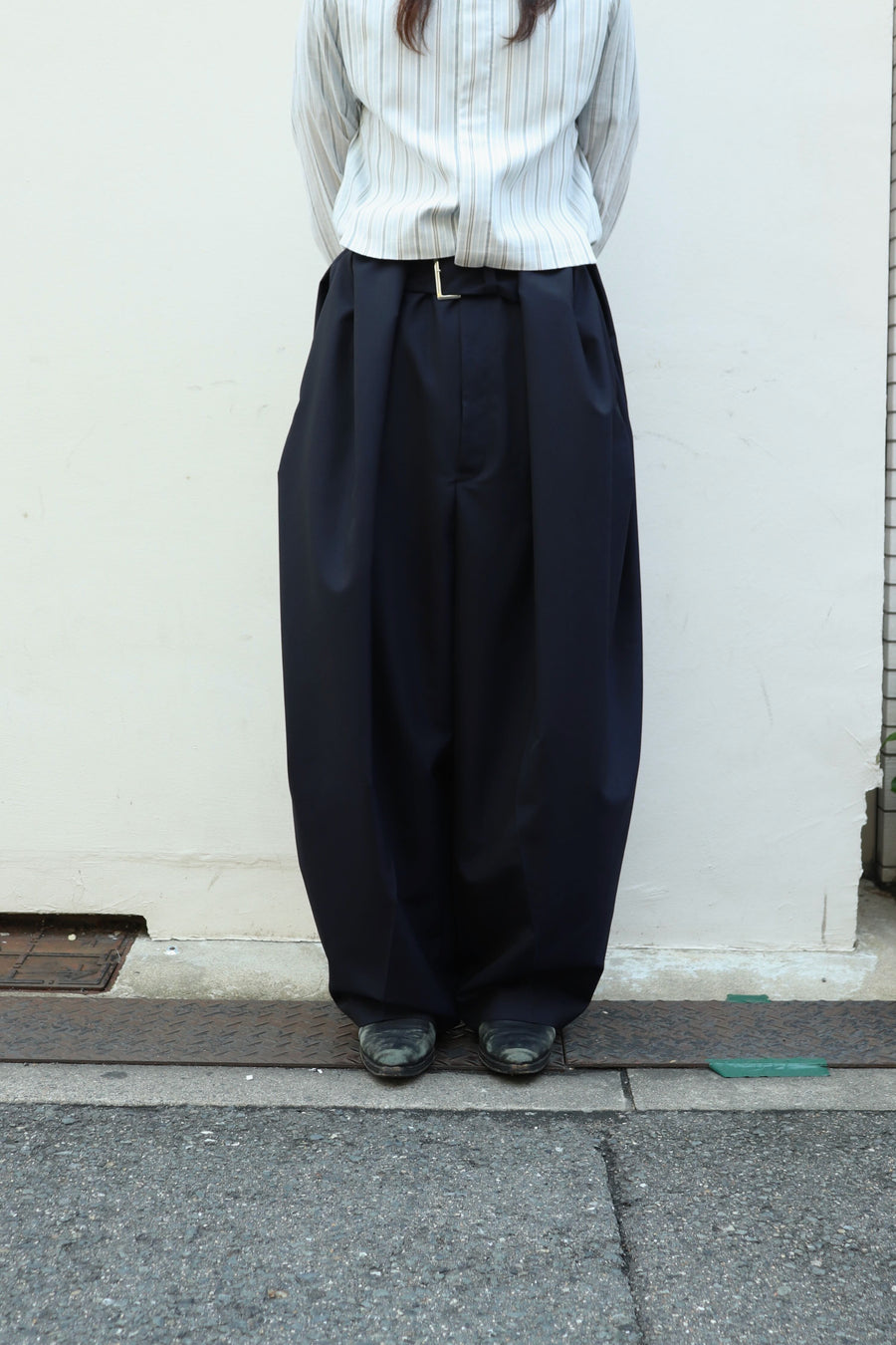 【TOGA】25aw WOOL MOHAIR WIDE PANTS WOOL MOHAIR WIDE PANTS – TOGA ONLINE STORE