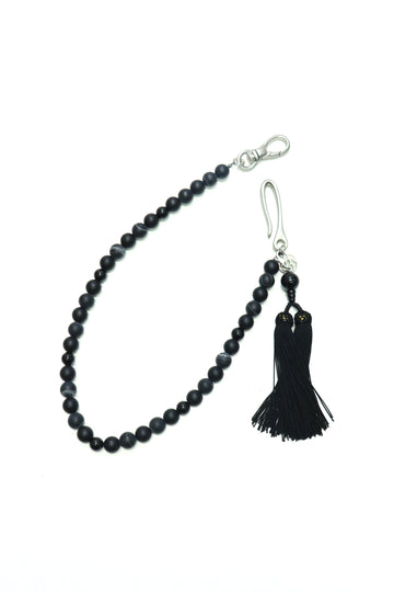 SOSHIOTSUKI  JUZU WALLET CHAIN(BLACK)