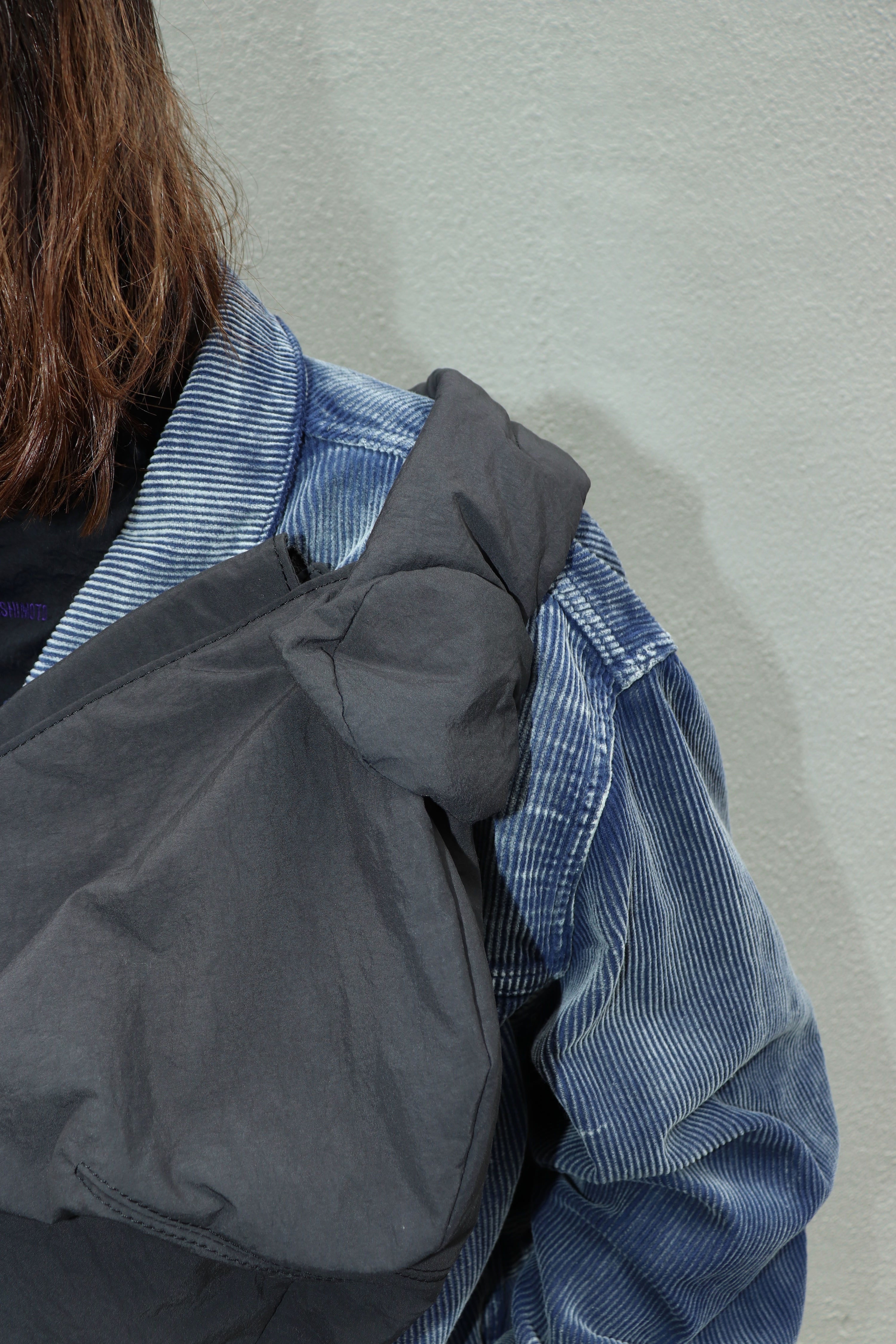 fluss(フルス)のCRUSH CYLINDER CROSS BAG BLACK(バッグ)の通販