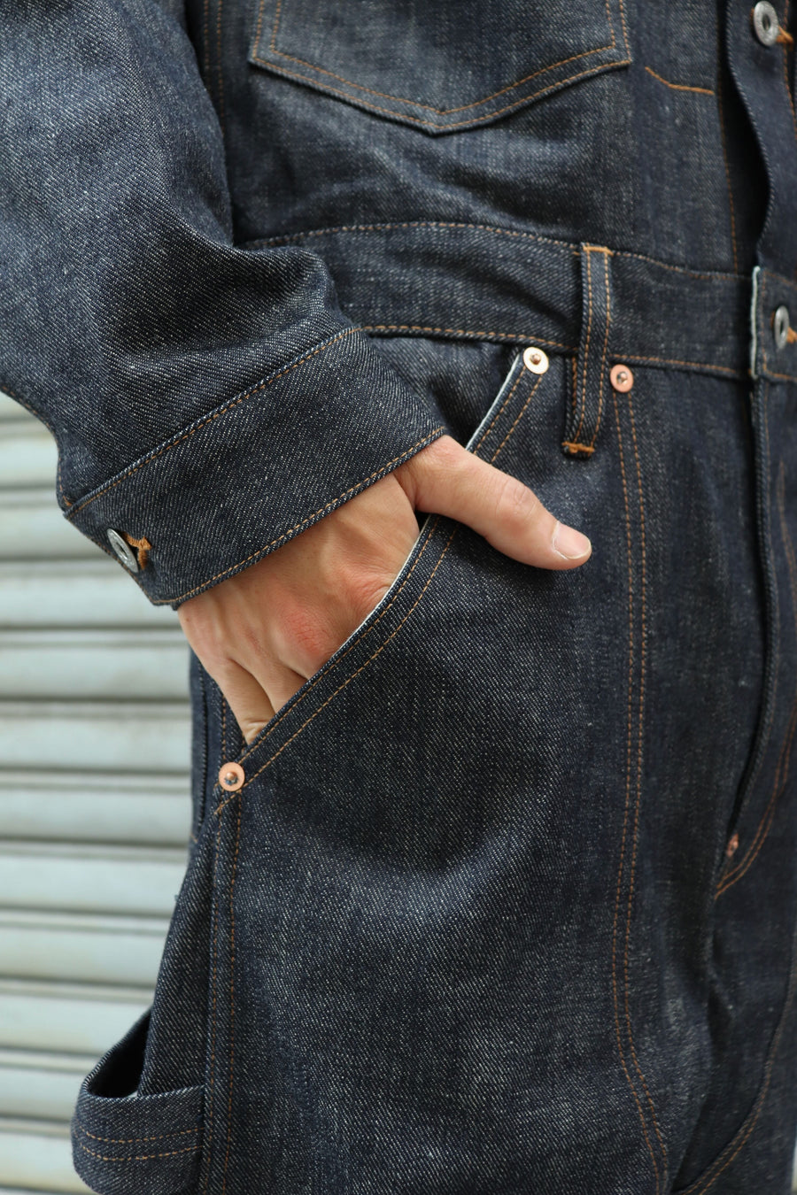SUGARHILL(シュガーヒル)のMODERN DENIM JUMPSUITSの通販｜PALETTE art