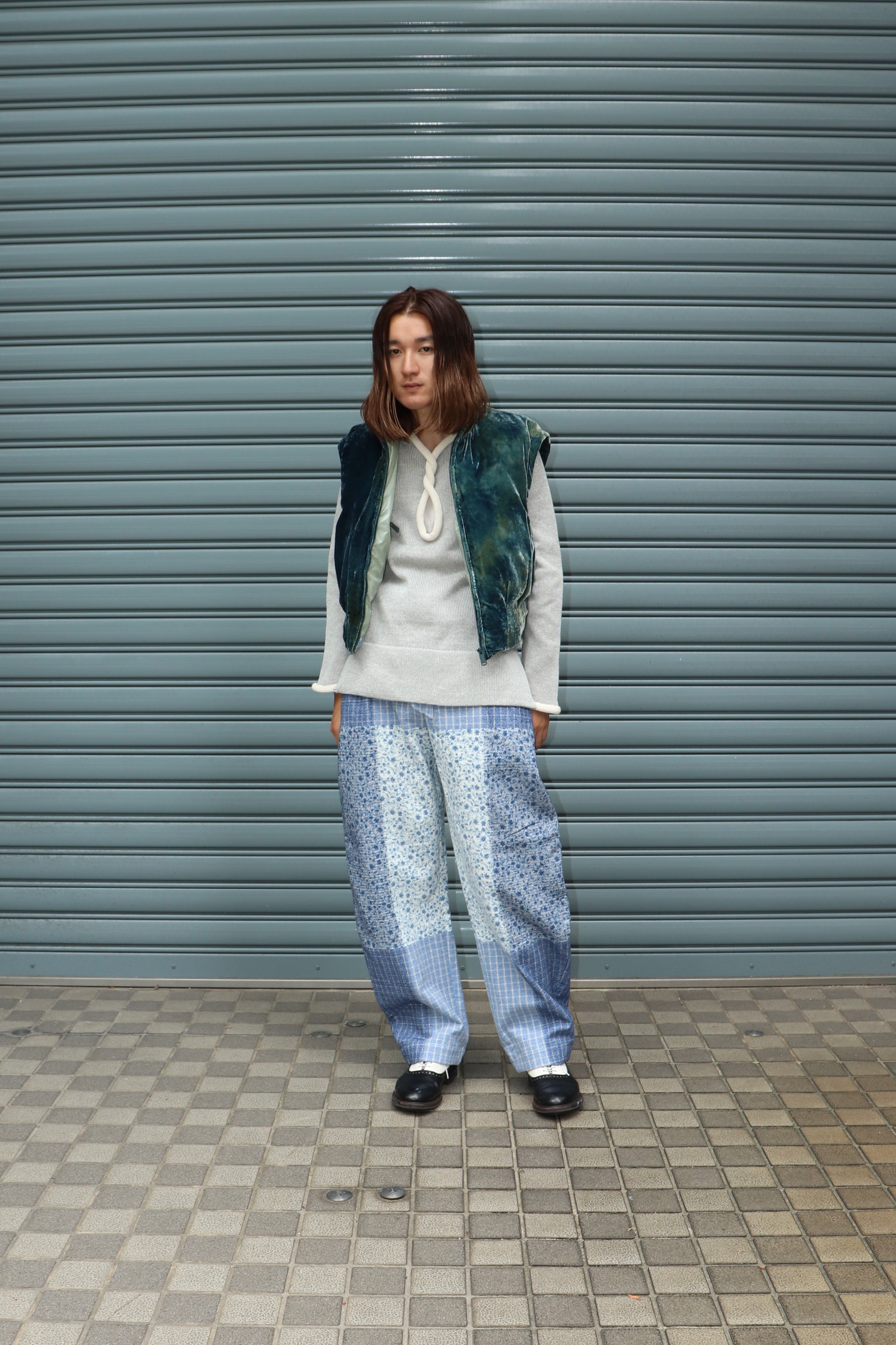 fluss(フルス)のjust taking mood of racing trousers(パンツ)の通販