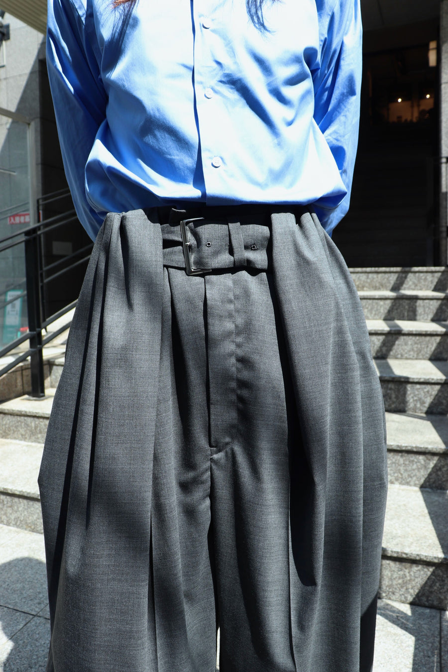 TOGA  Wool tropical half pants